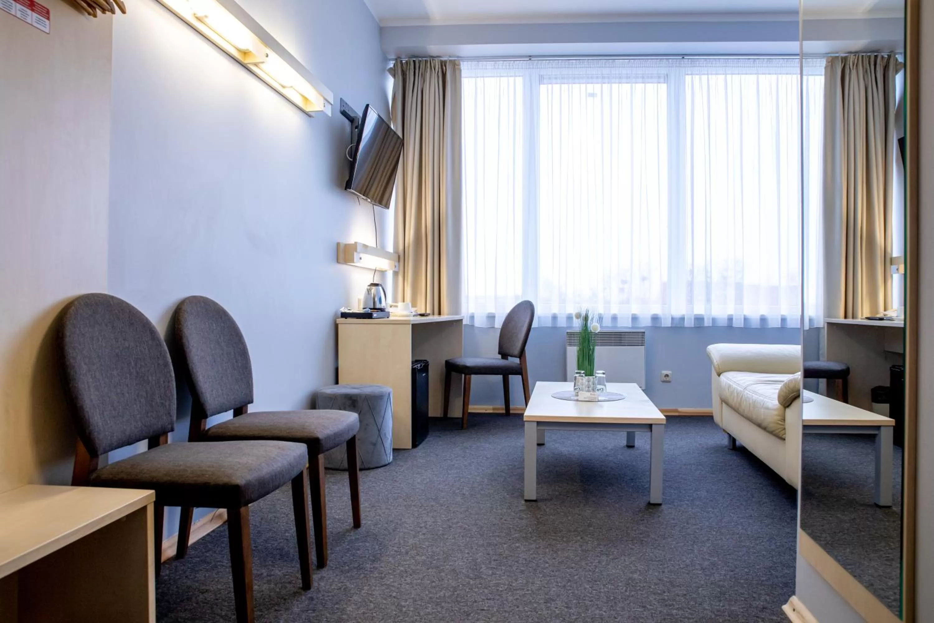 Bedroom, Bed in Rija Bauska Hotel