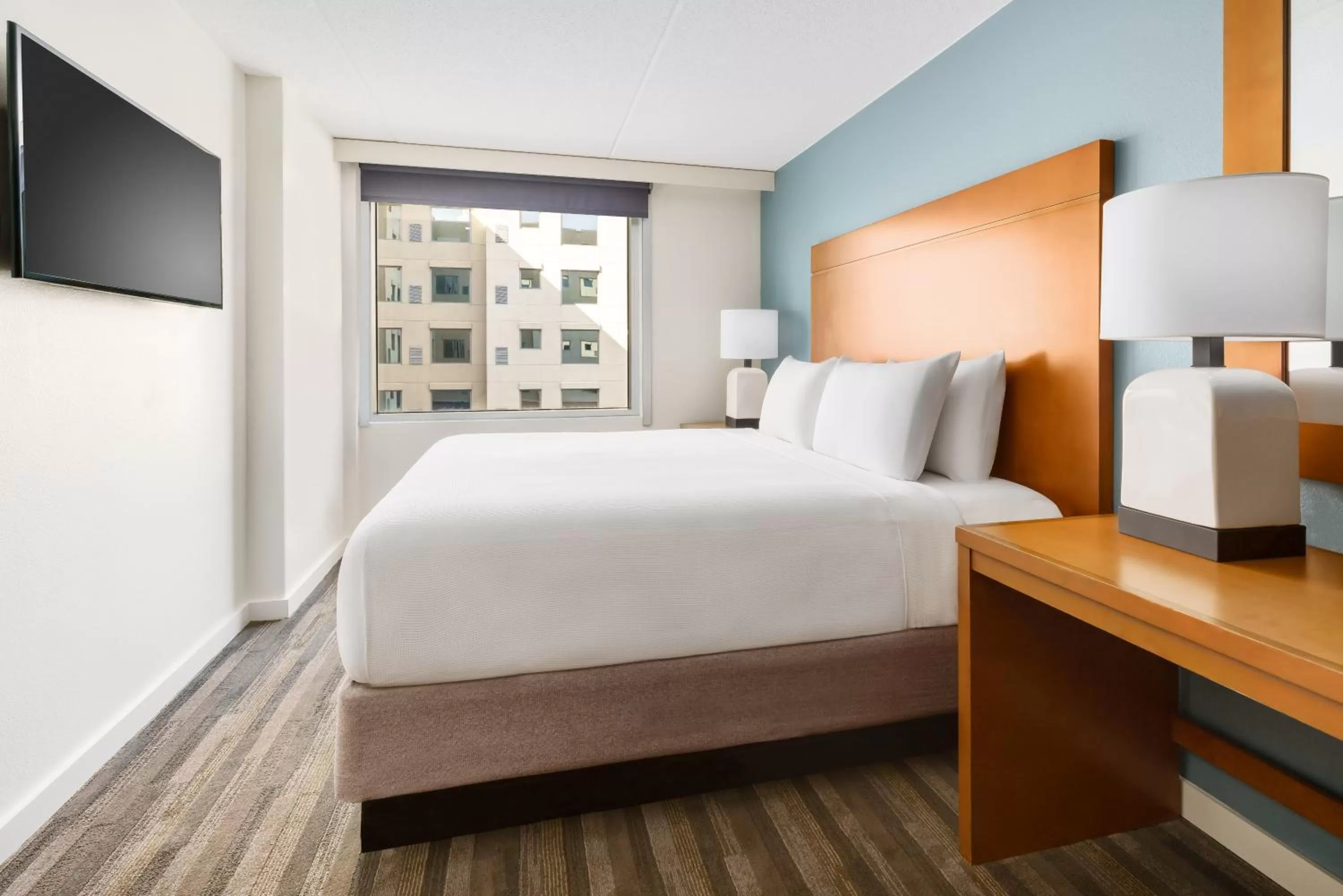 Bedroom, Bed in Hyatt House Fort Lauderdale Airport/Cruise Port