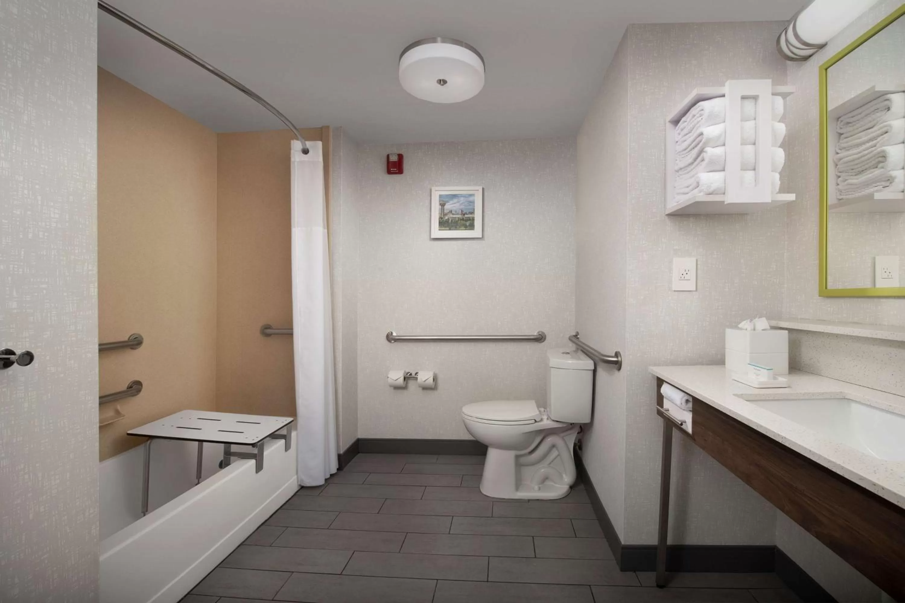 Bathroom in Hampton Inn Knoxville-East