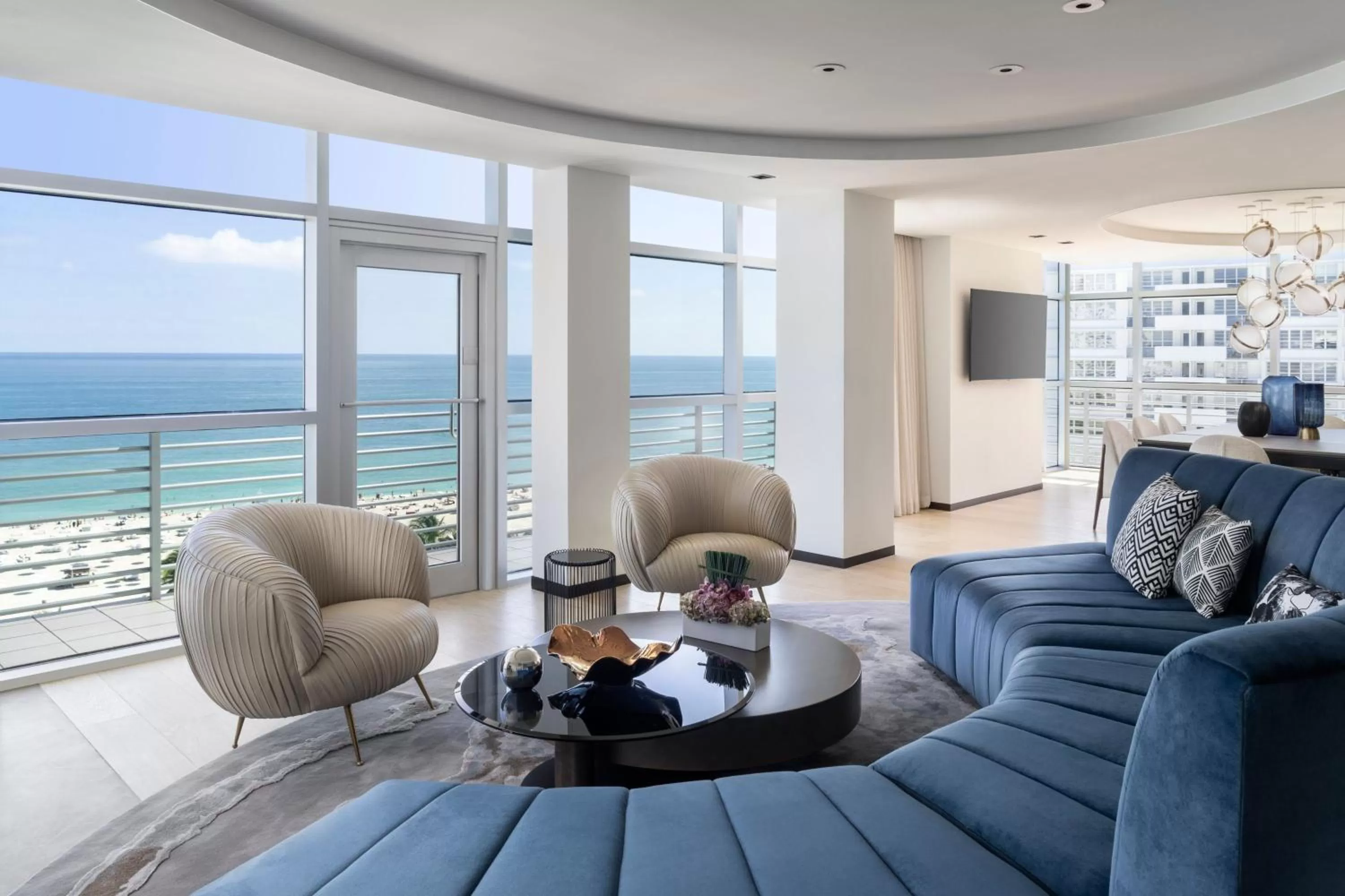 Living room in The Ritz-Carlton, South Beach