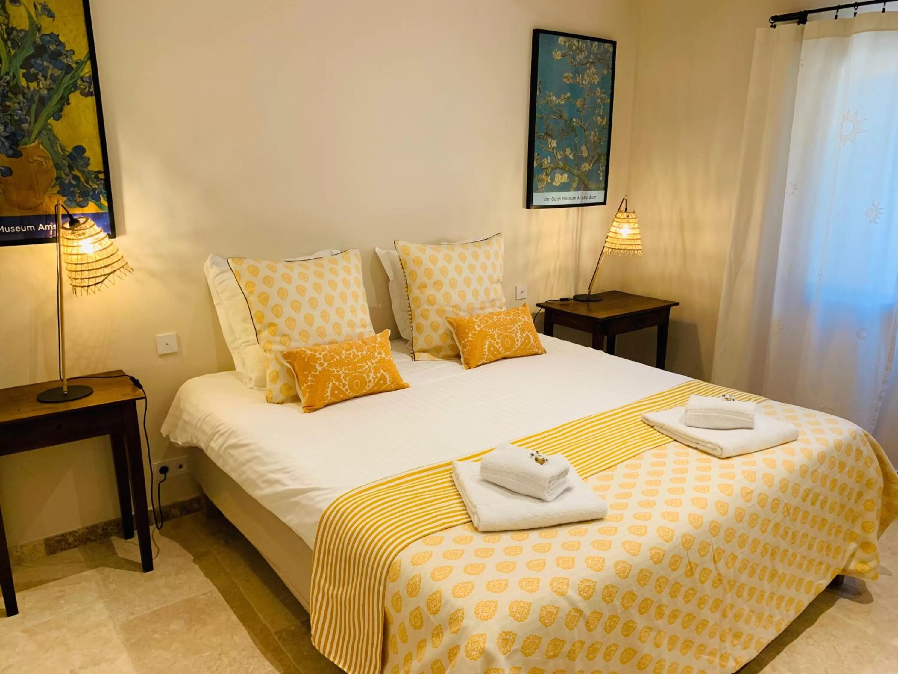 Bed in Mas Notre Dame