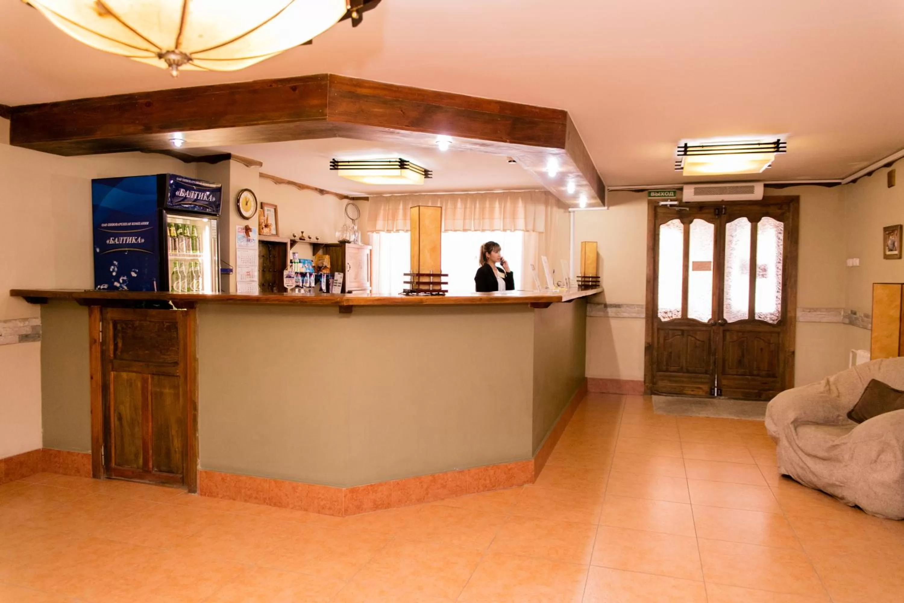 Lobby or reception in GALIRAD Hotel
