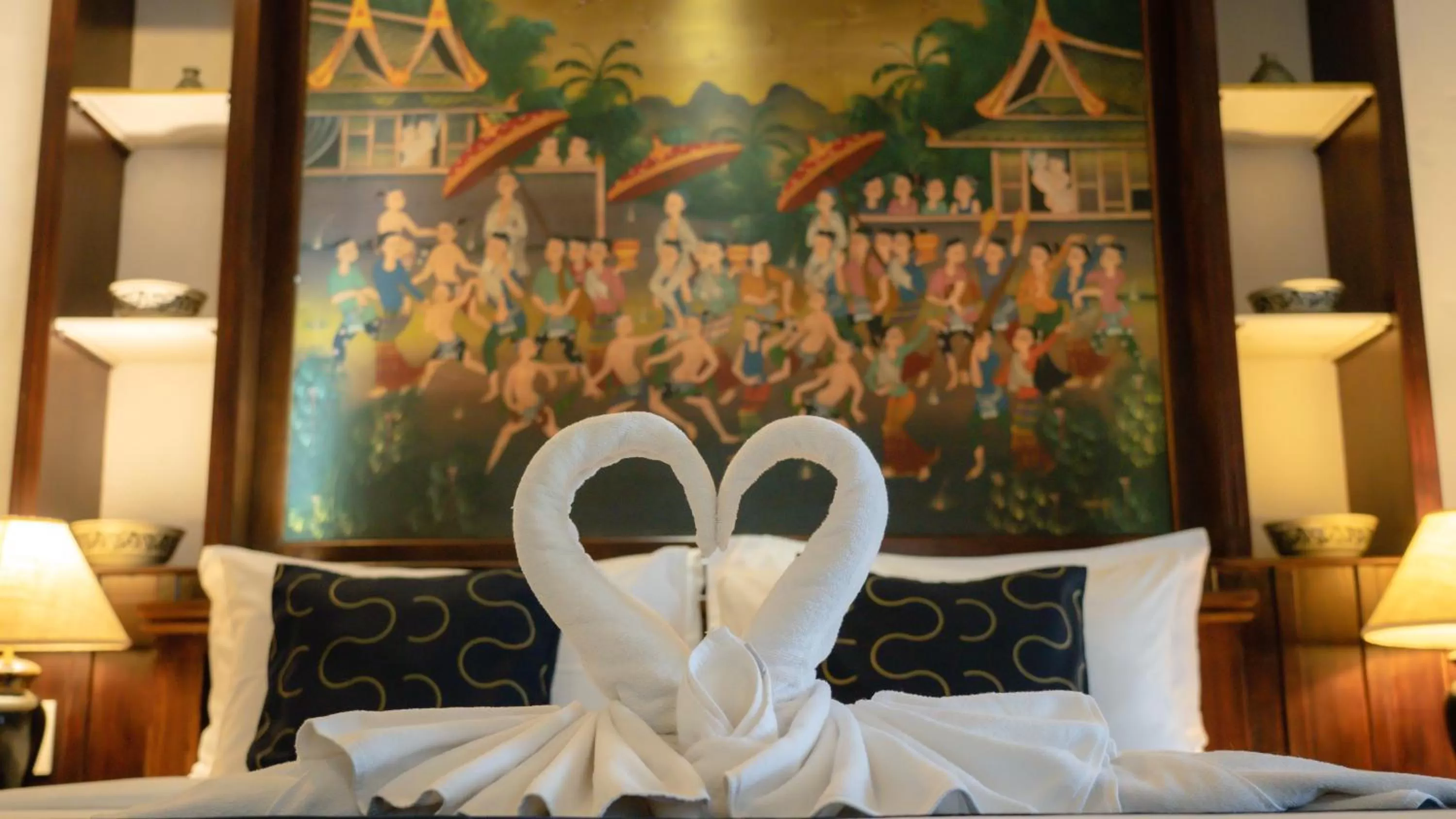 Bed in Cheva Gallery Boutique Hotel