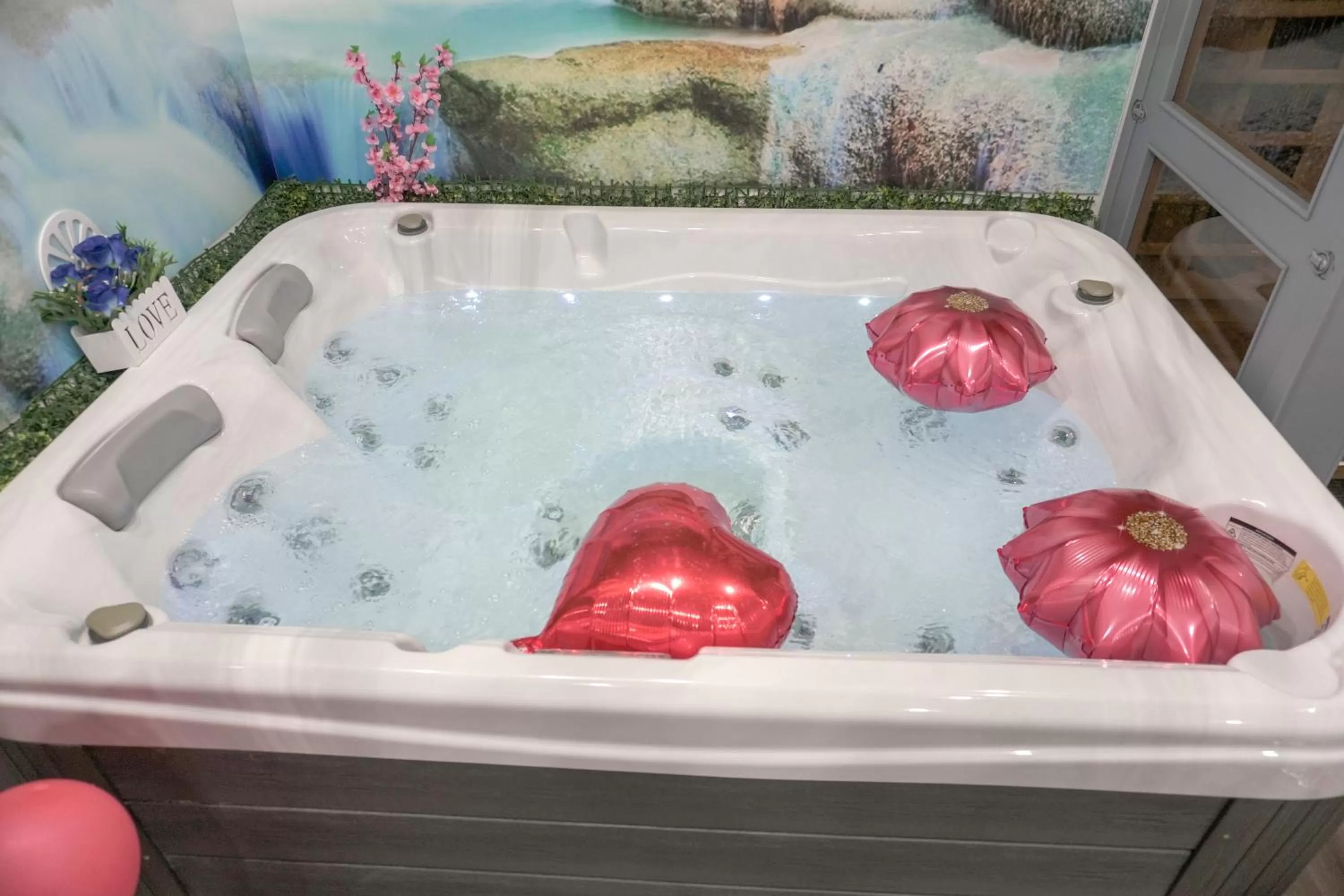 Hot Tub in B&B porta Garibaldi