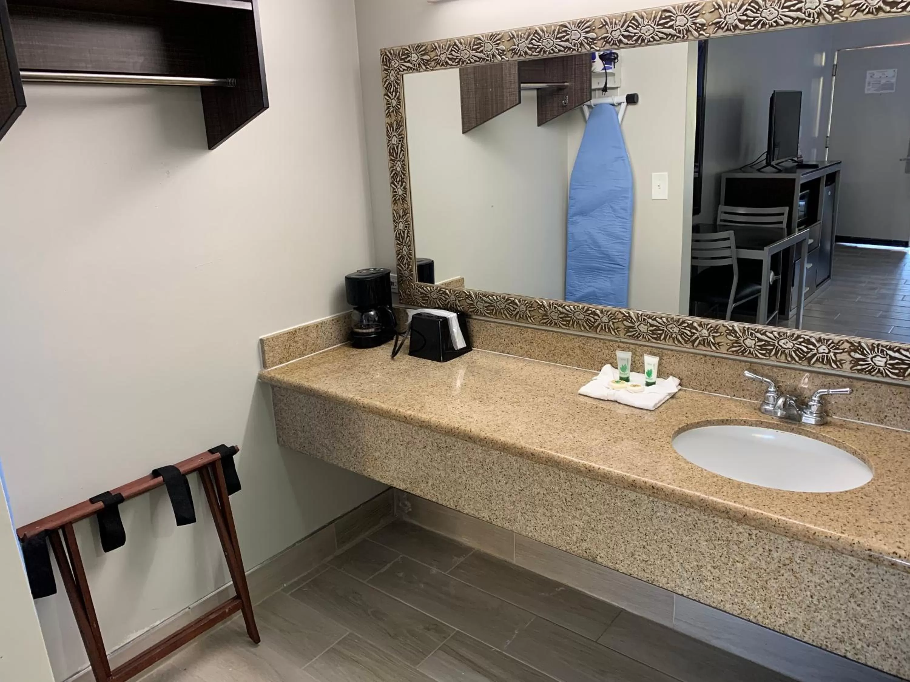 Bathroom in South Padre Island Lodge