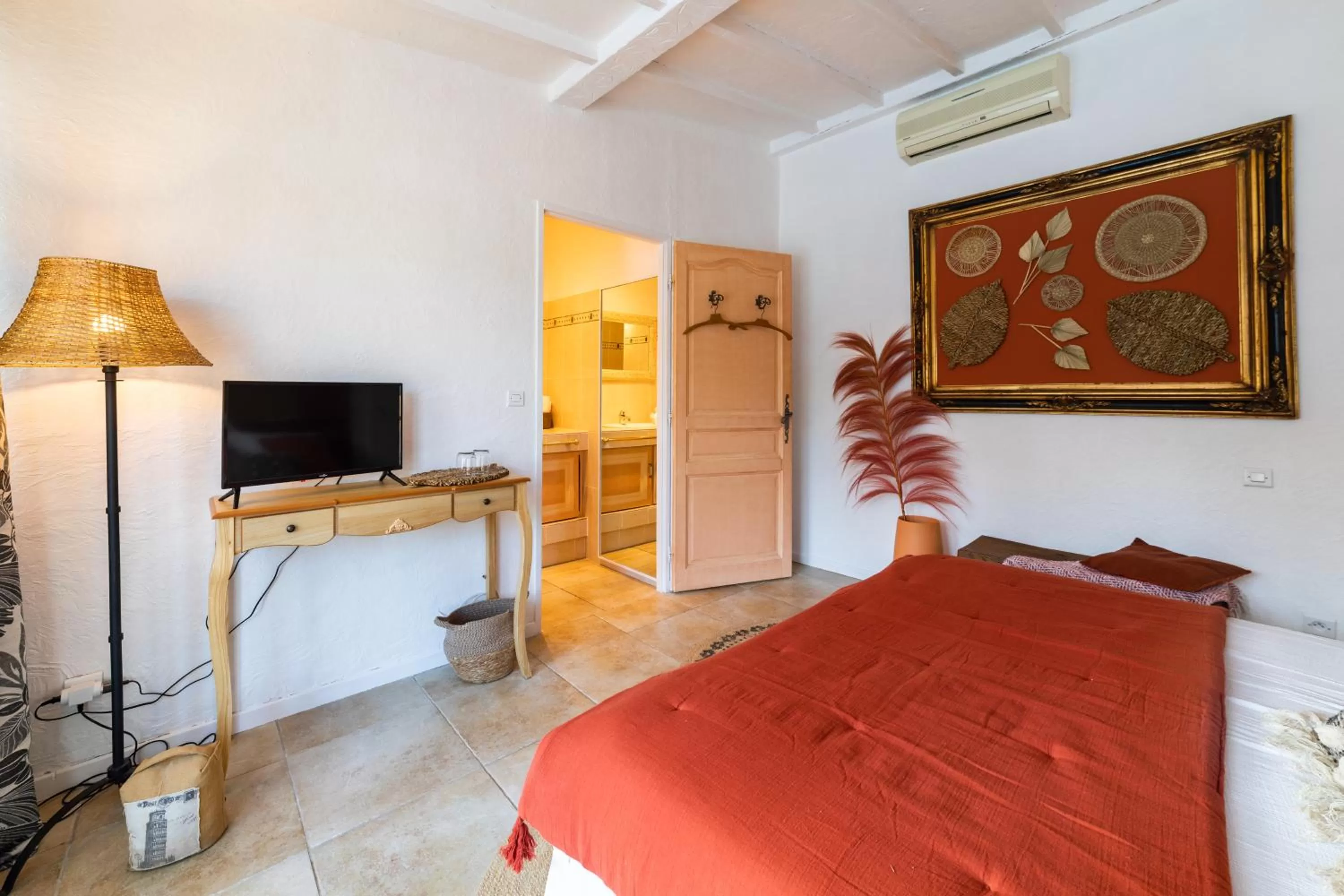 Bed in La Bastide du Mûrier