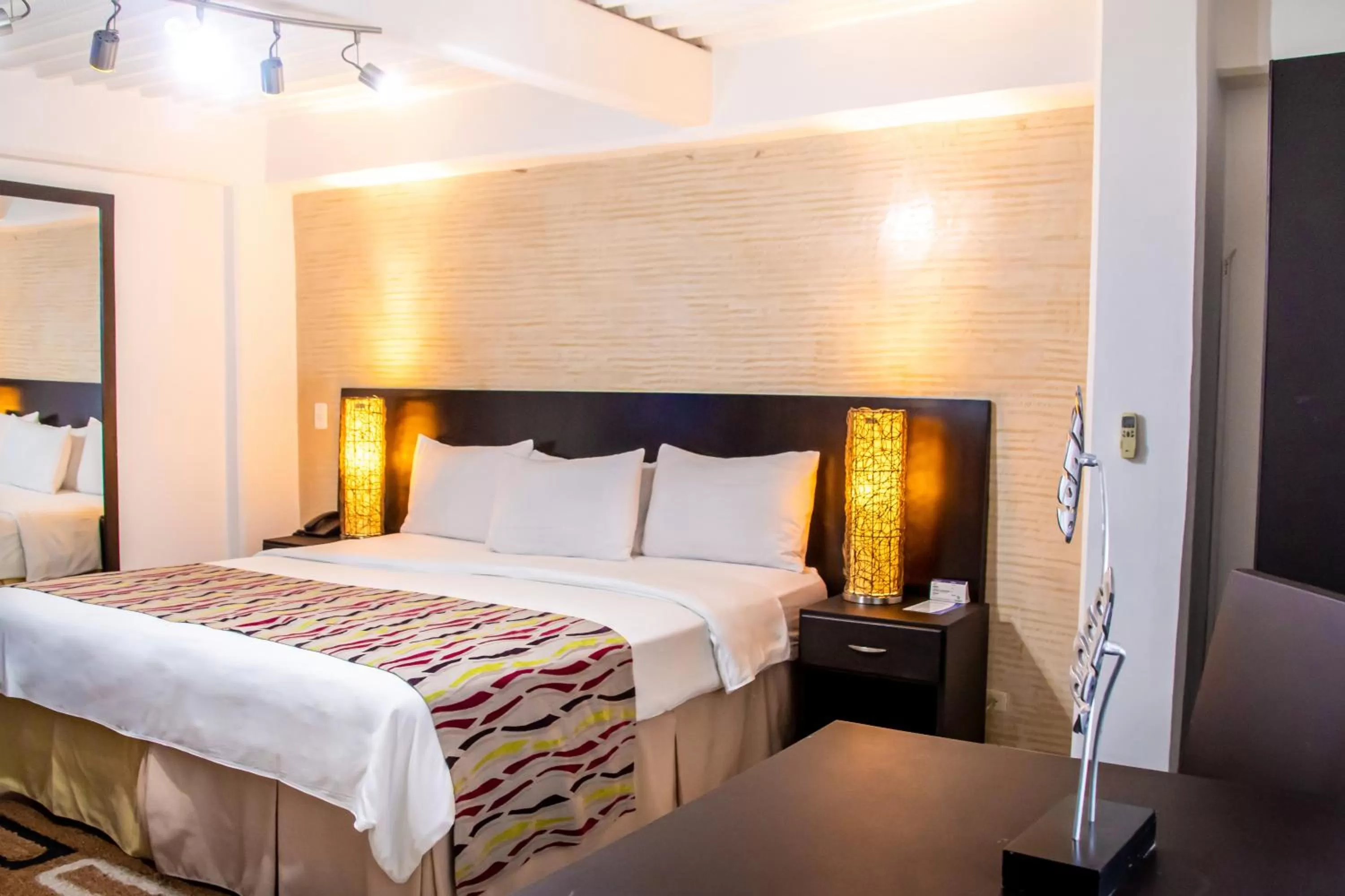 Bed in Hotel Tangara