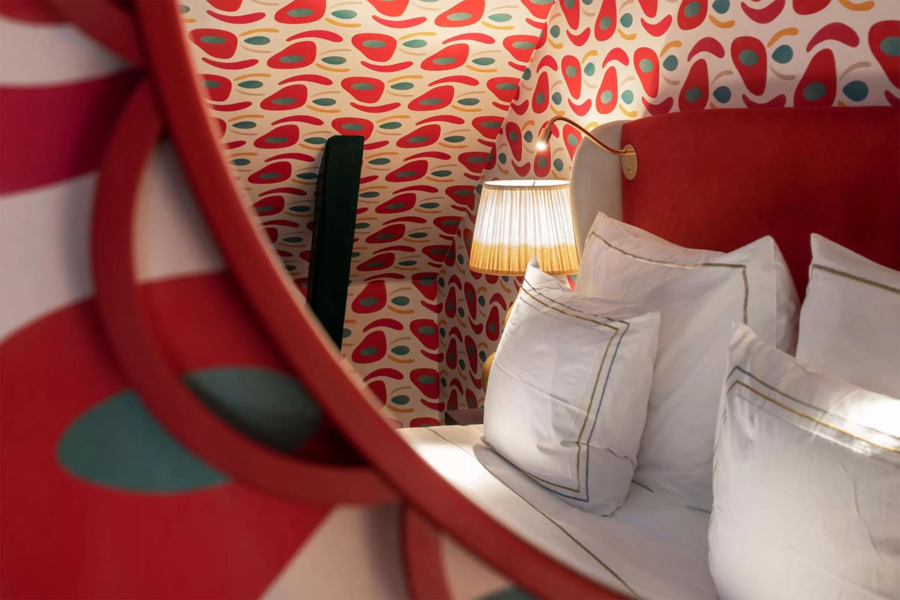 Bed in The Sparrow Hotel