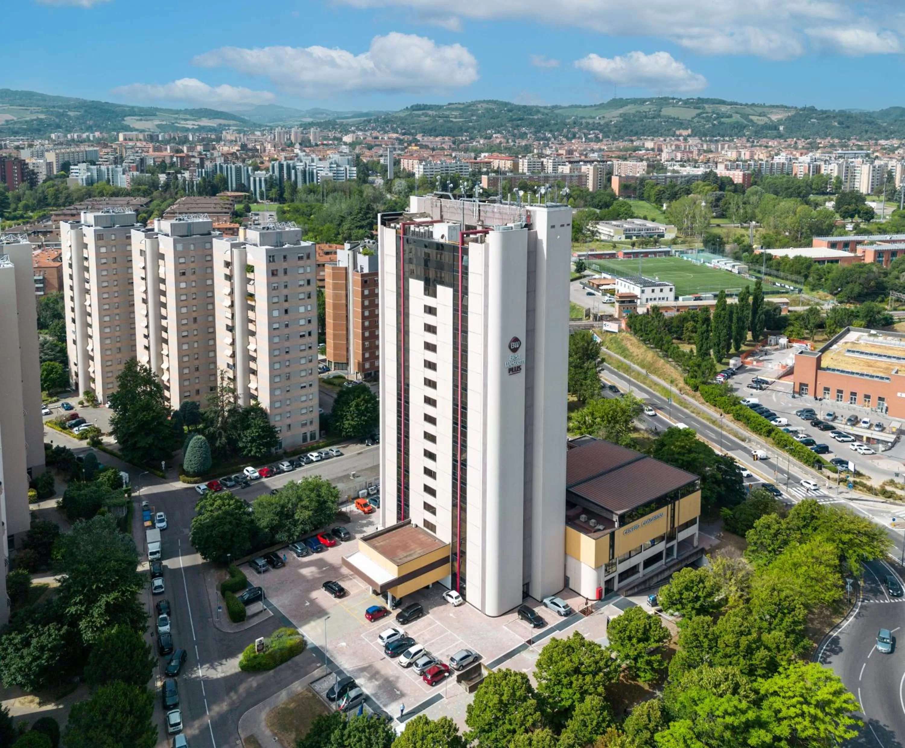 Property building in Best Western Plus Tower Hotel Bologna