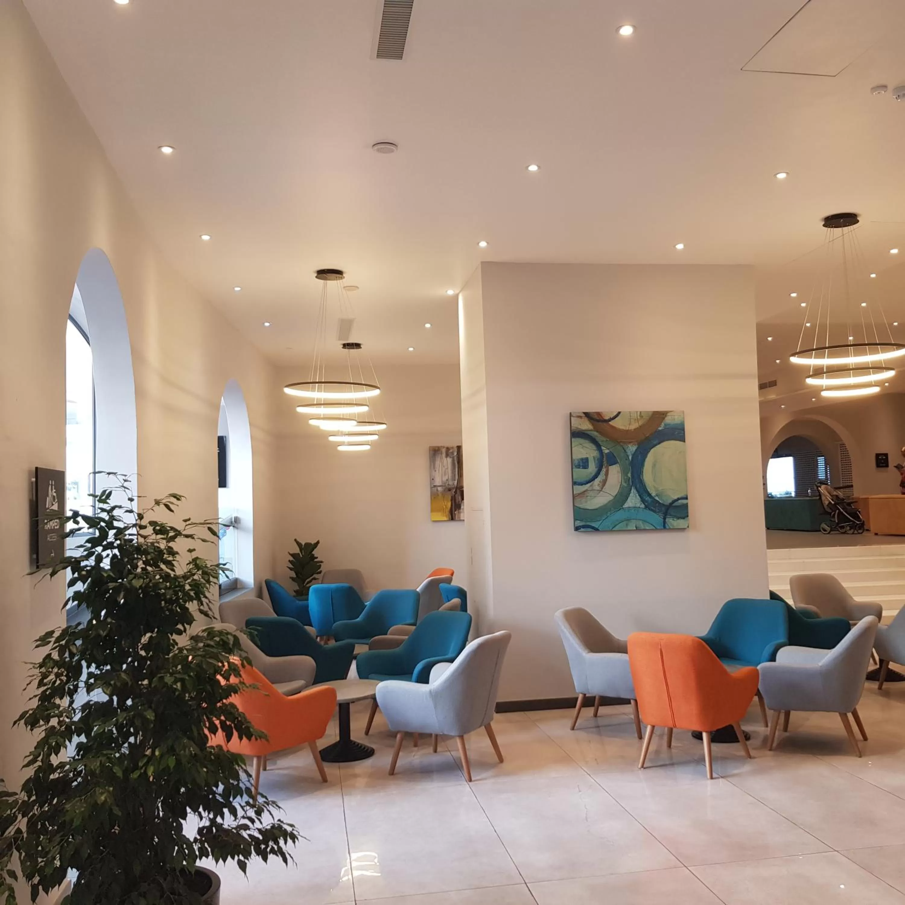 Seating area in Paradise Bay Resort