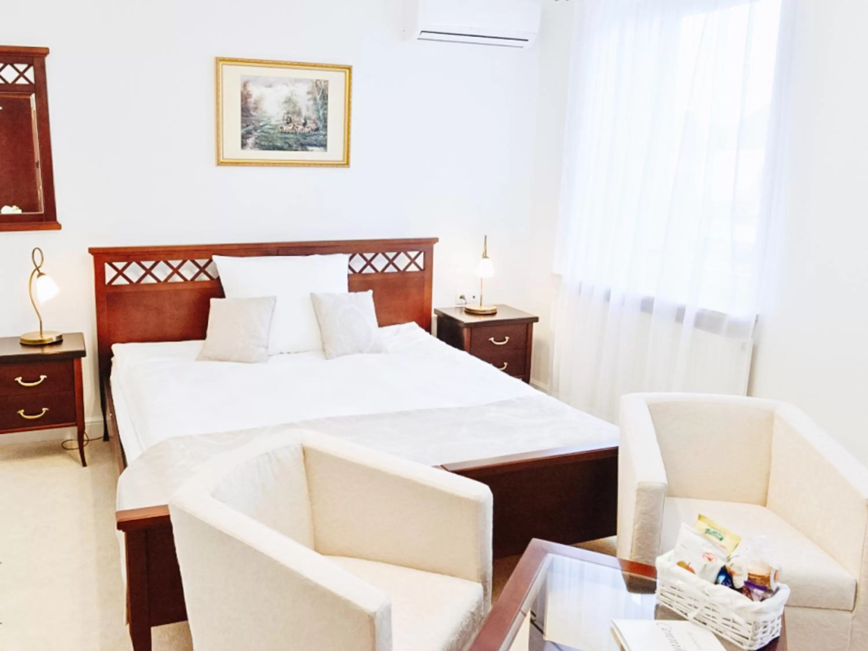 Bed in Hotel Koloseum