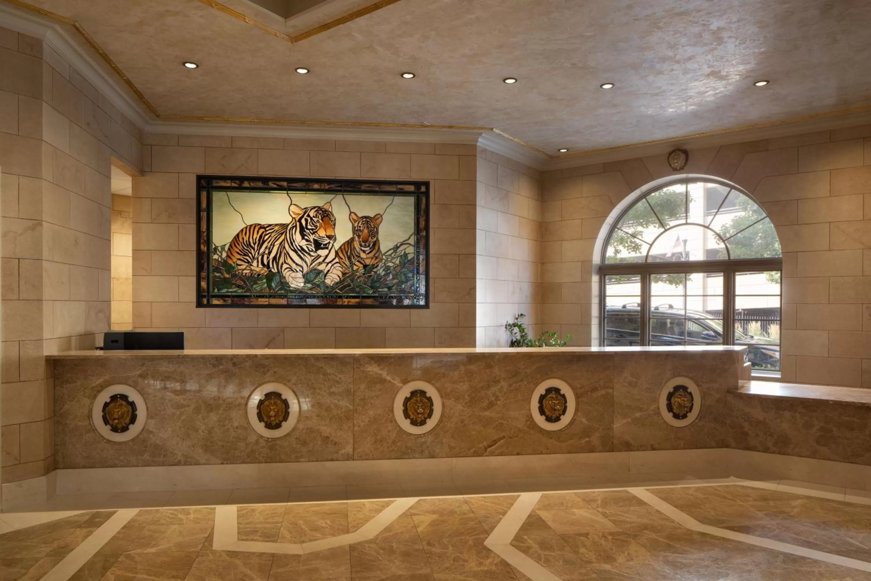 Lobby or reception in The Davenport Tower, Autograph Collection