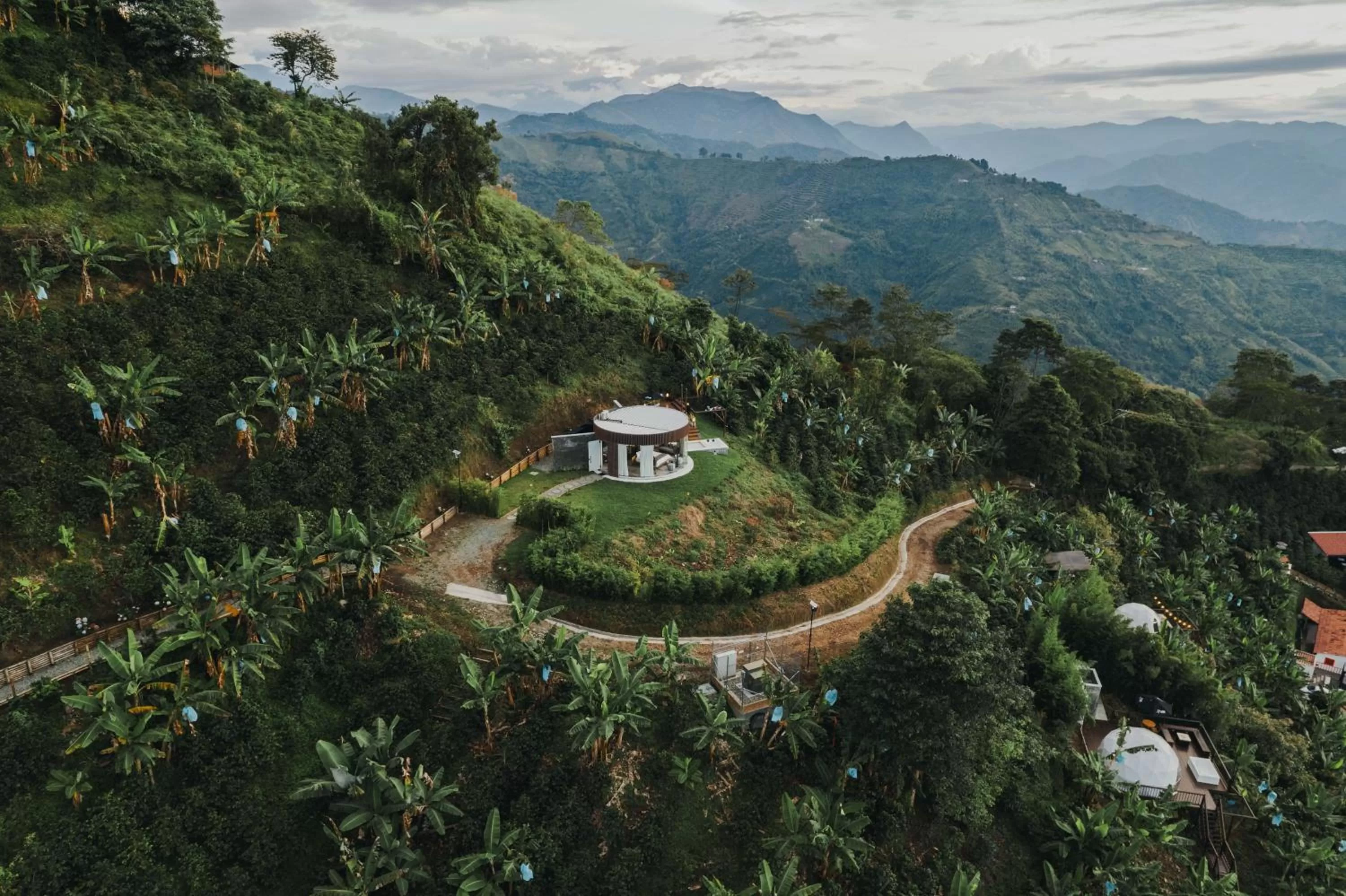 Bird's-eye View in La Cima Eco Hotel