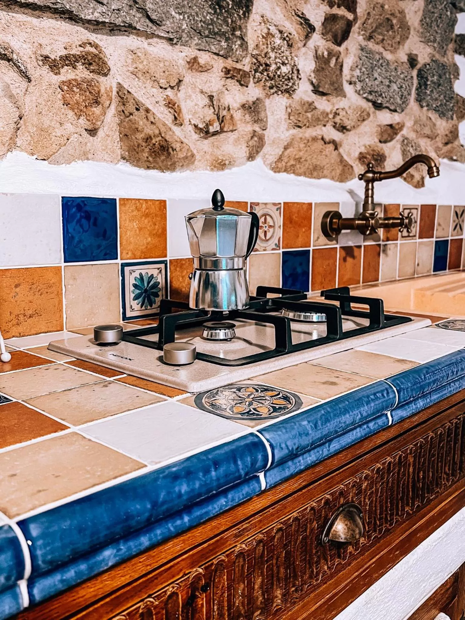 Decorative detail in Casa Masini