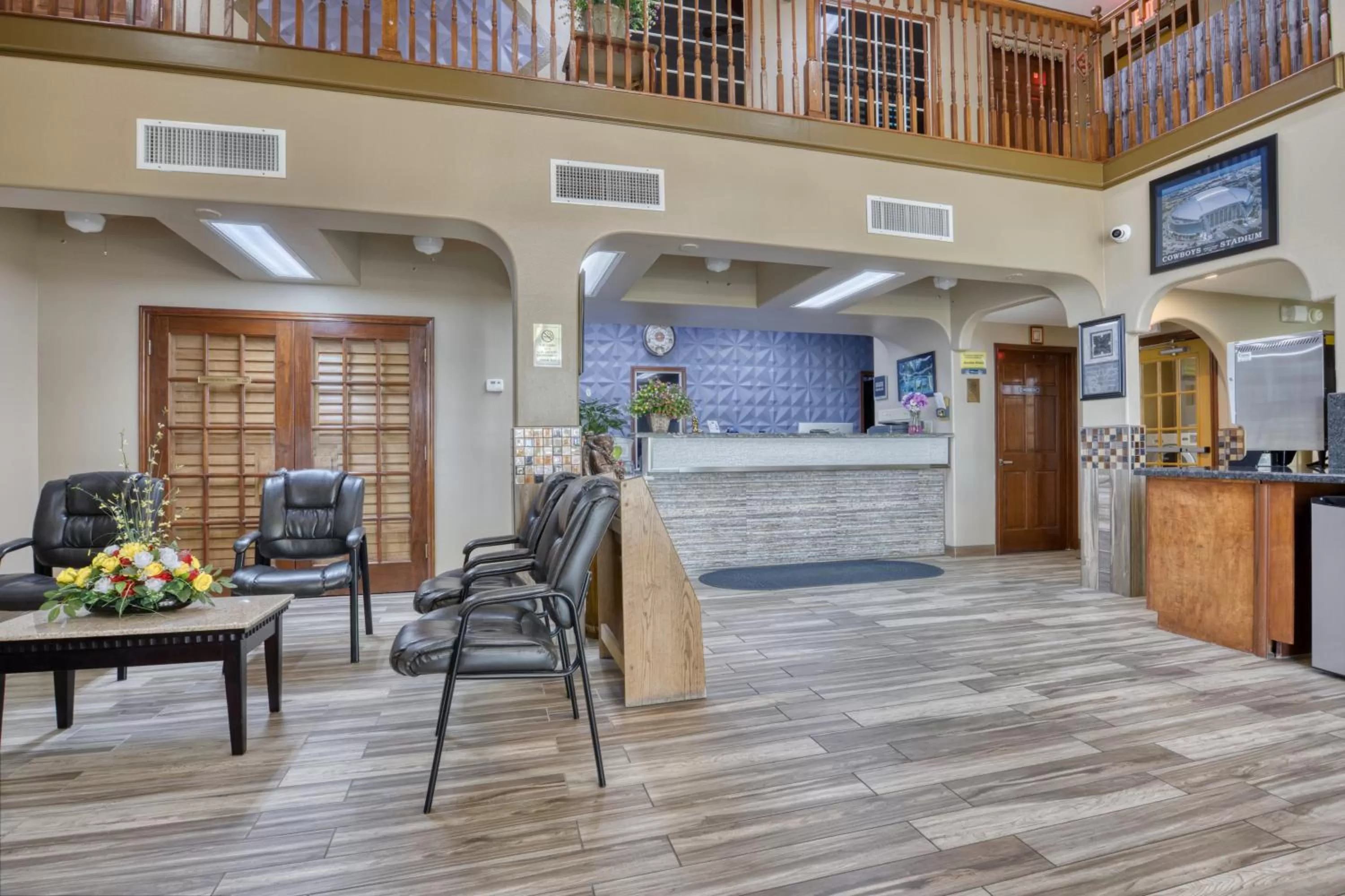 Lobby or reception in Texas Inn Donna