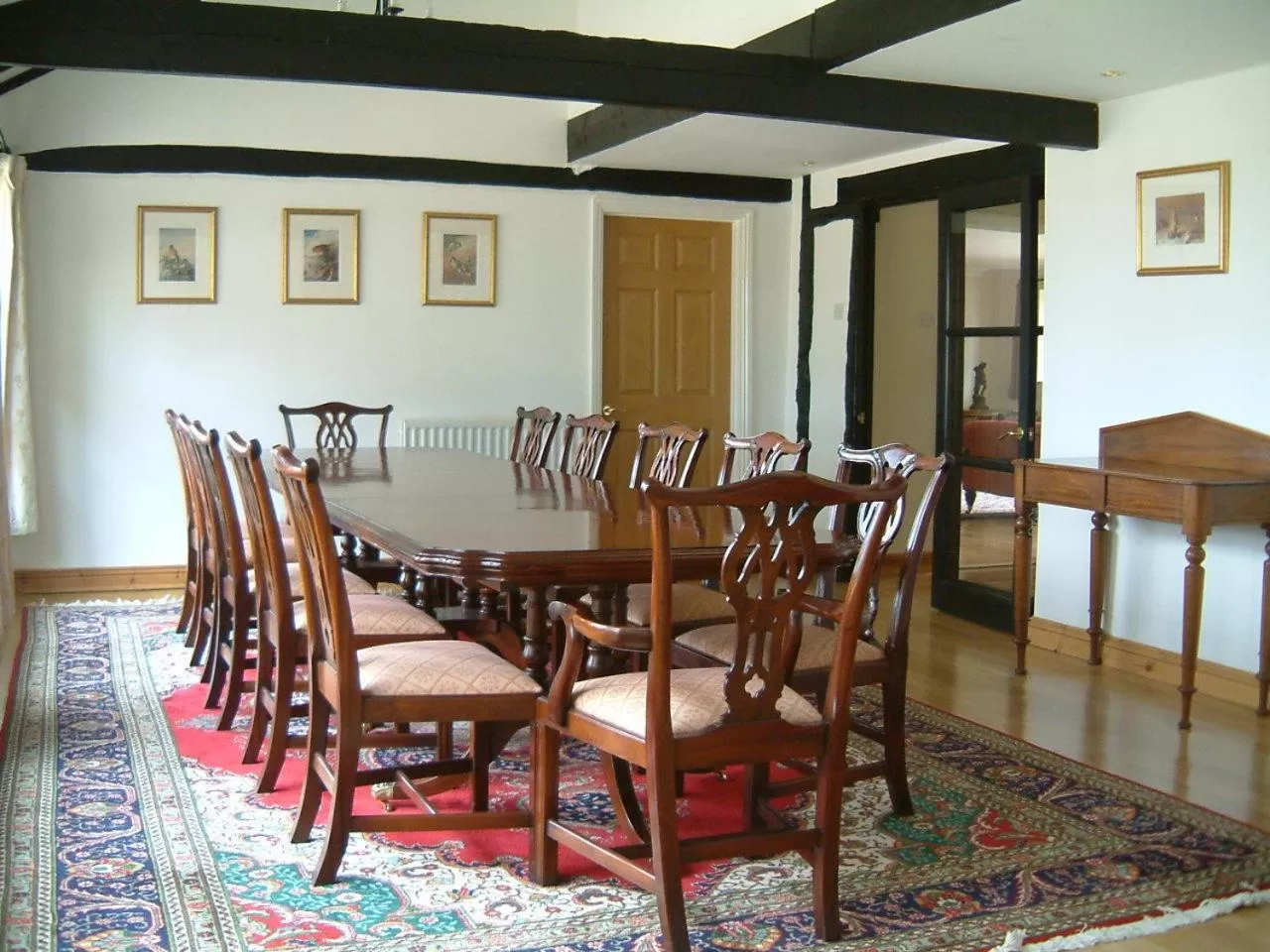 Dining area in Highfield Farm