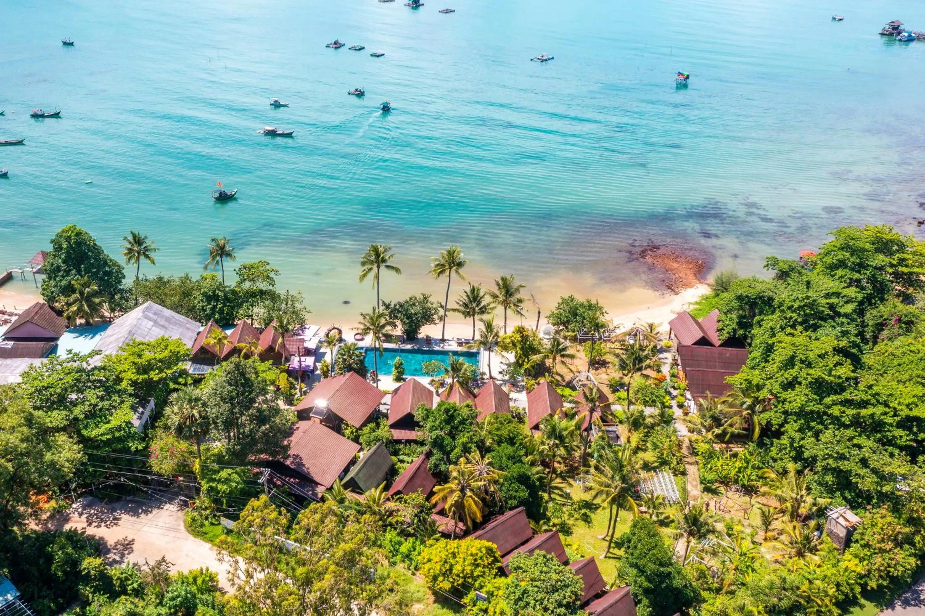 Natural landscape in Mai Phuong Resort Phu Quoc