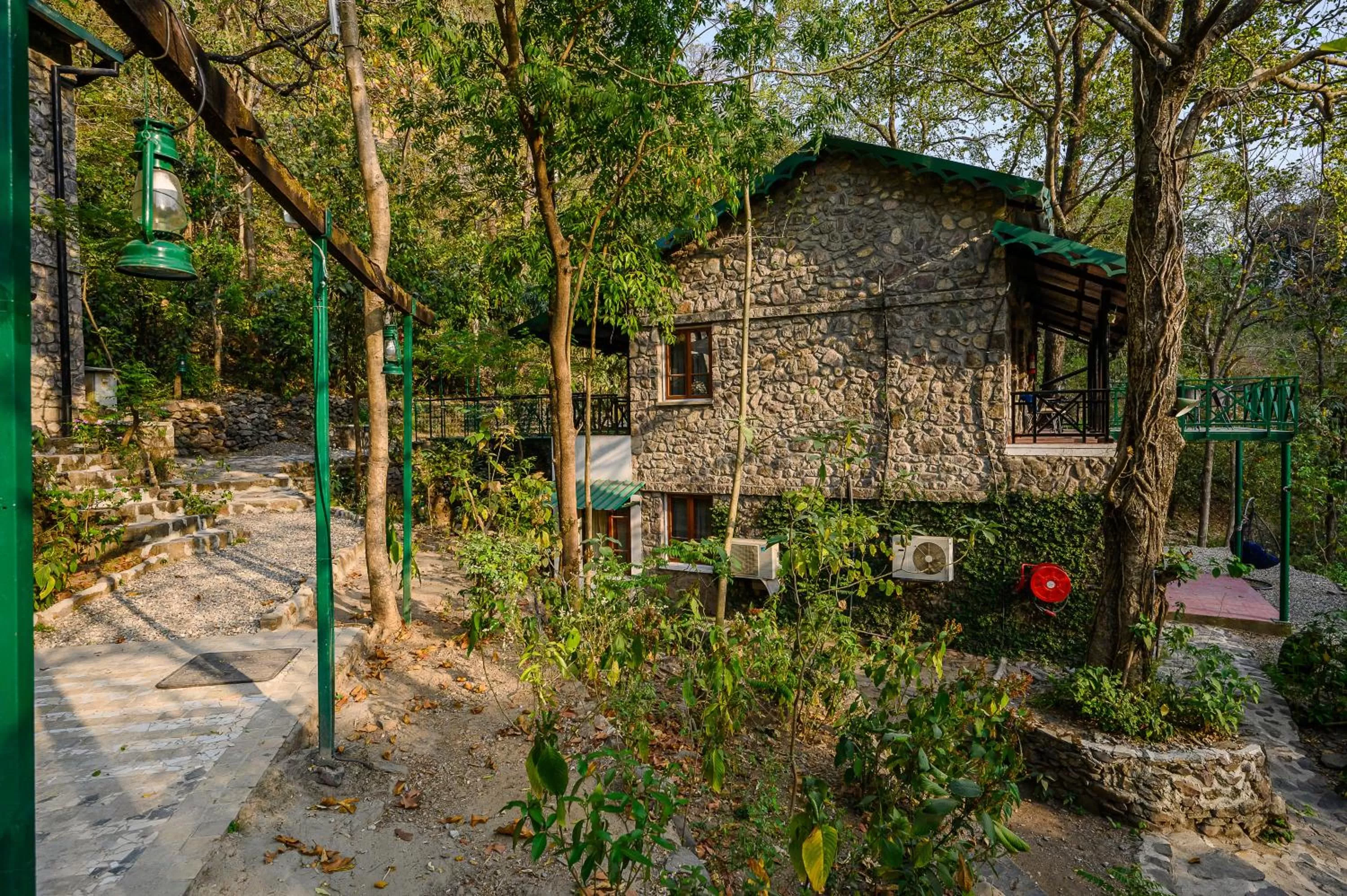 Property building in Neemrana's Glasshouse on the Ganges