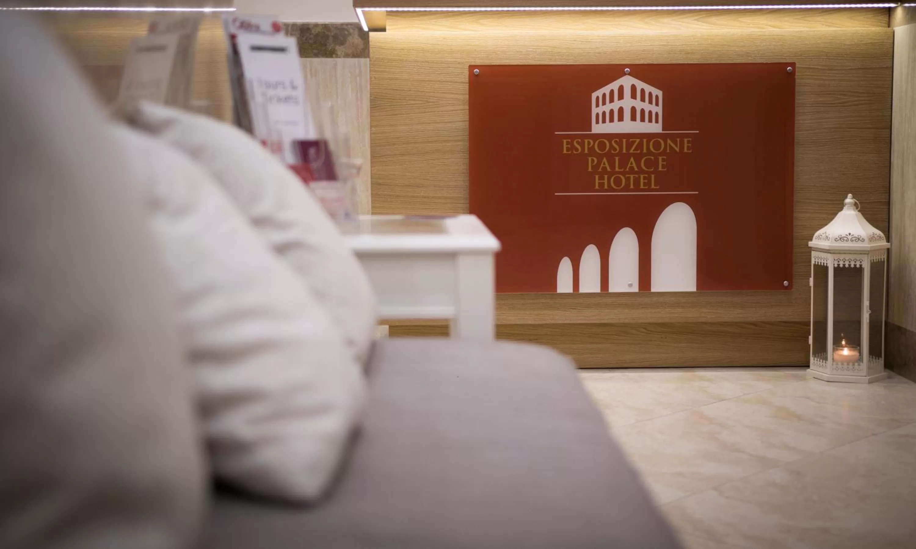 Lobby or reception in Esposizione Palace Hotel