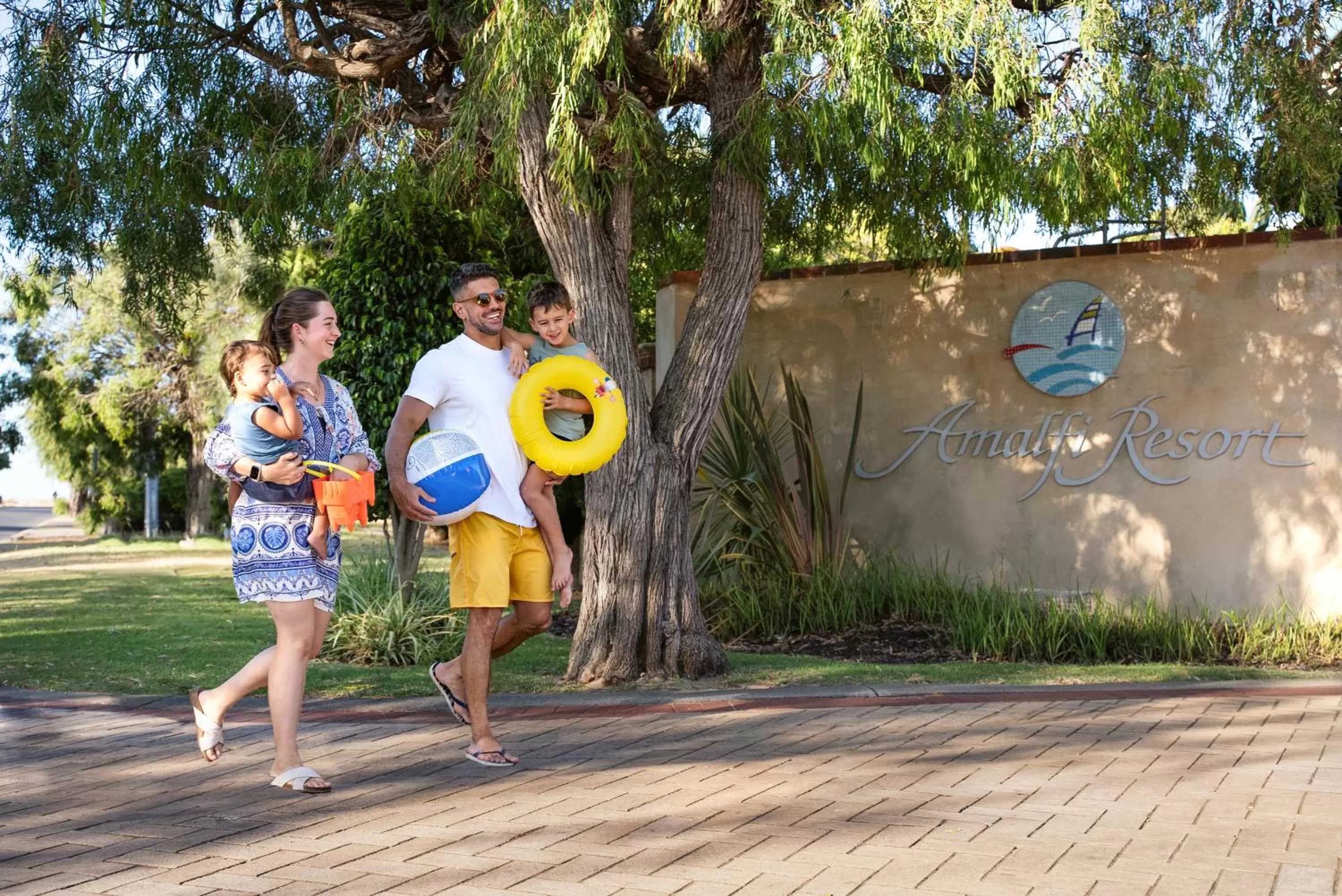People in Amalfi Resort Busselton's Best Kept Secret