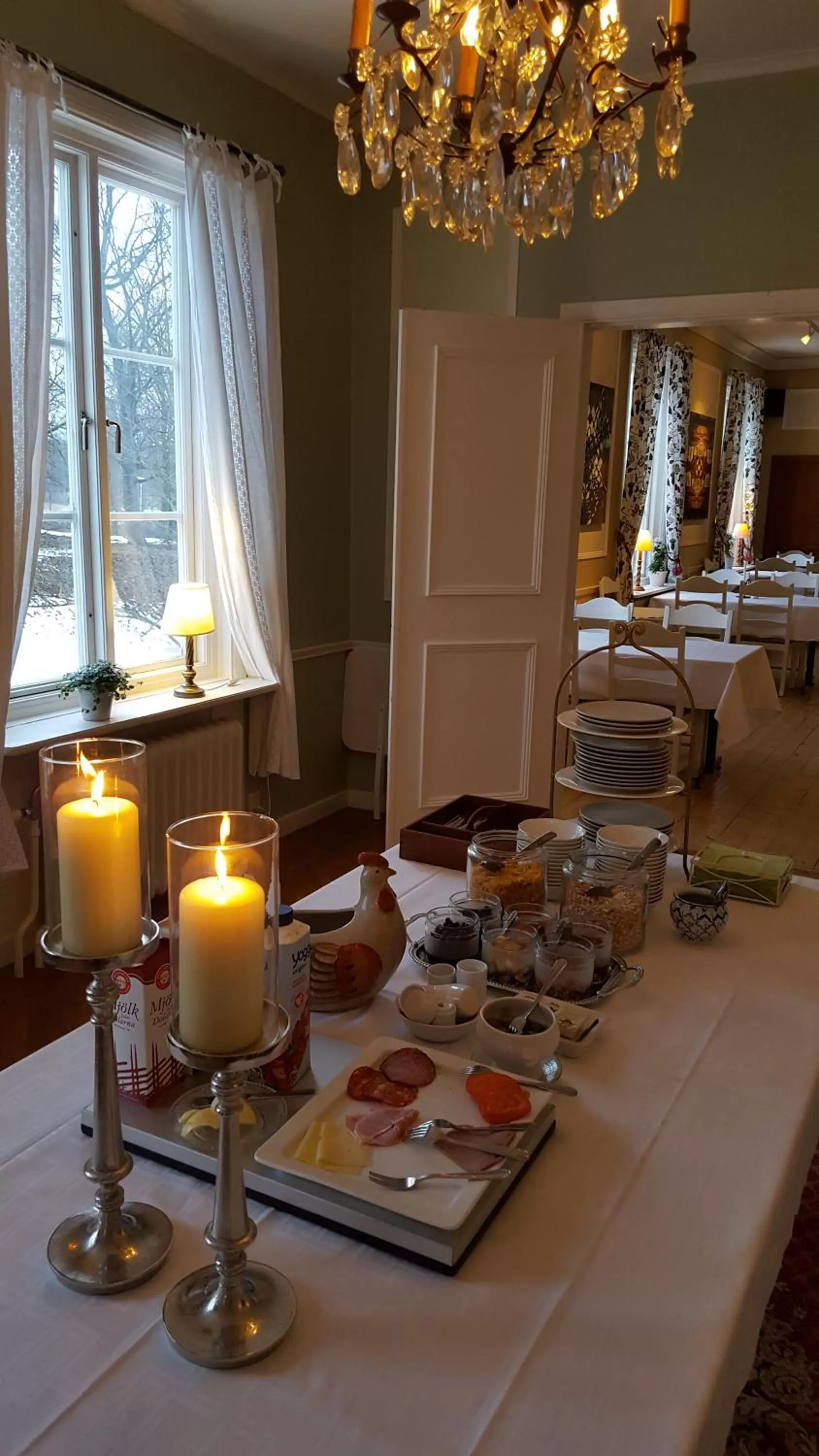 Breakfast in Långshyttans Brukshotell