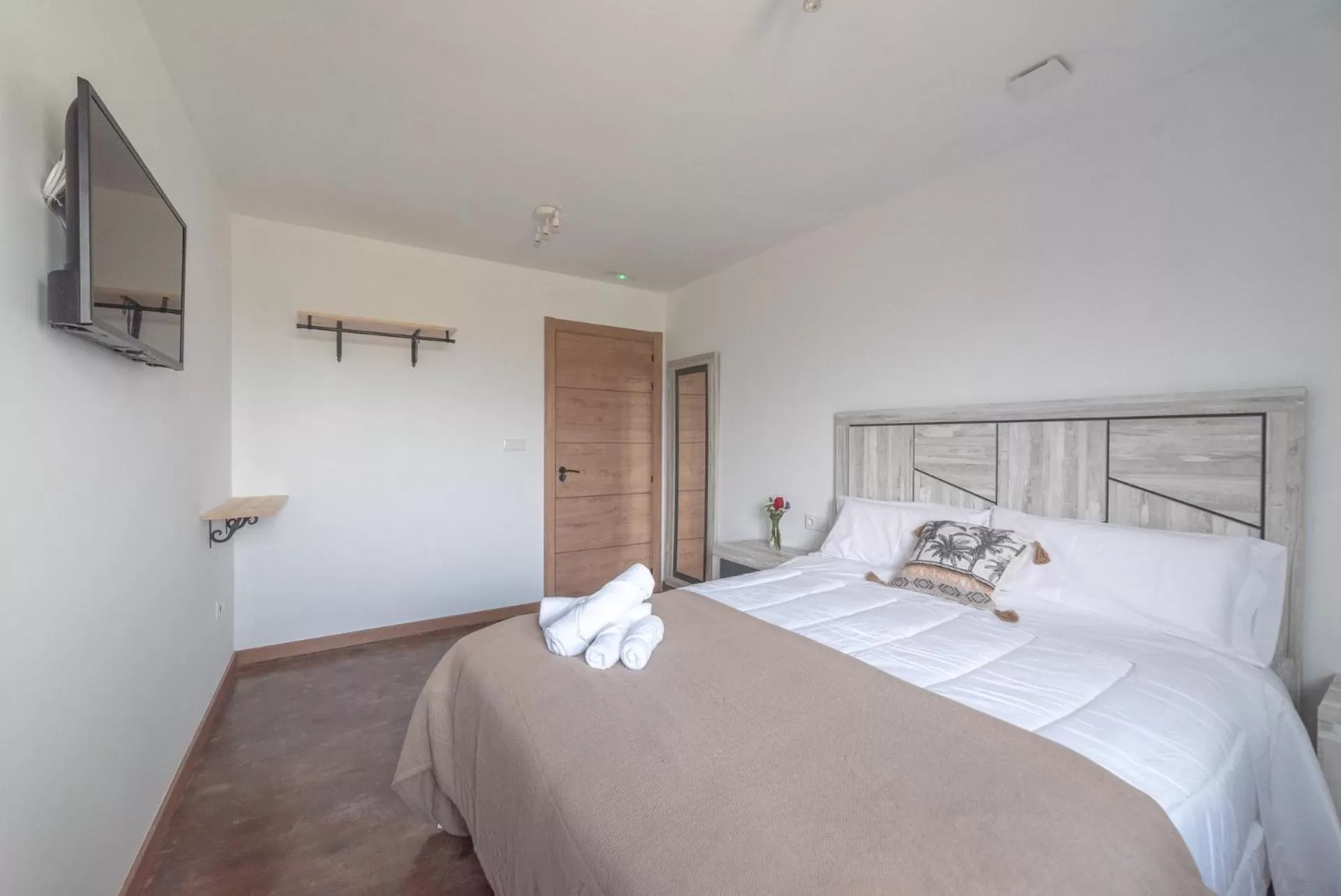 Bed in Hotel Rural O Salazón