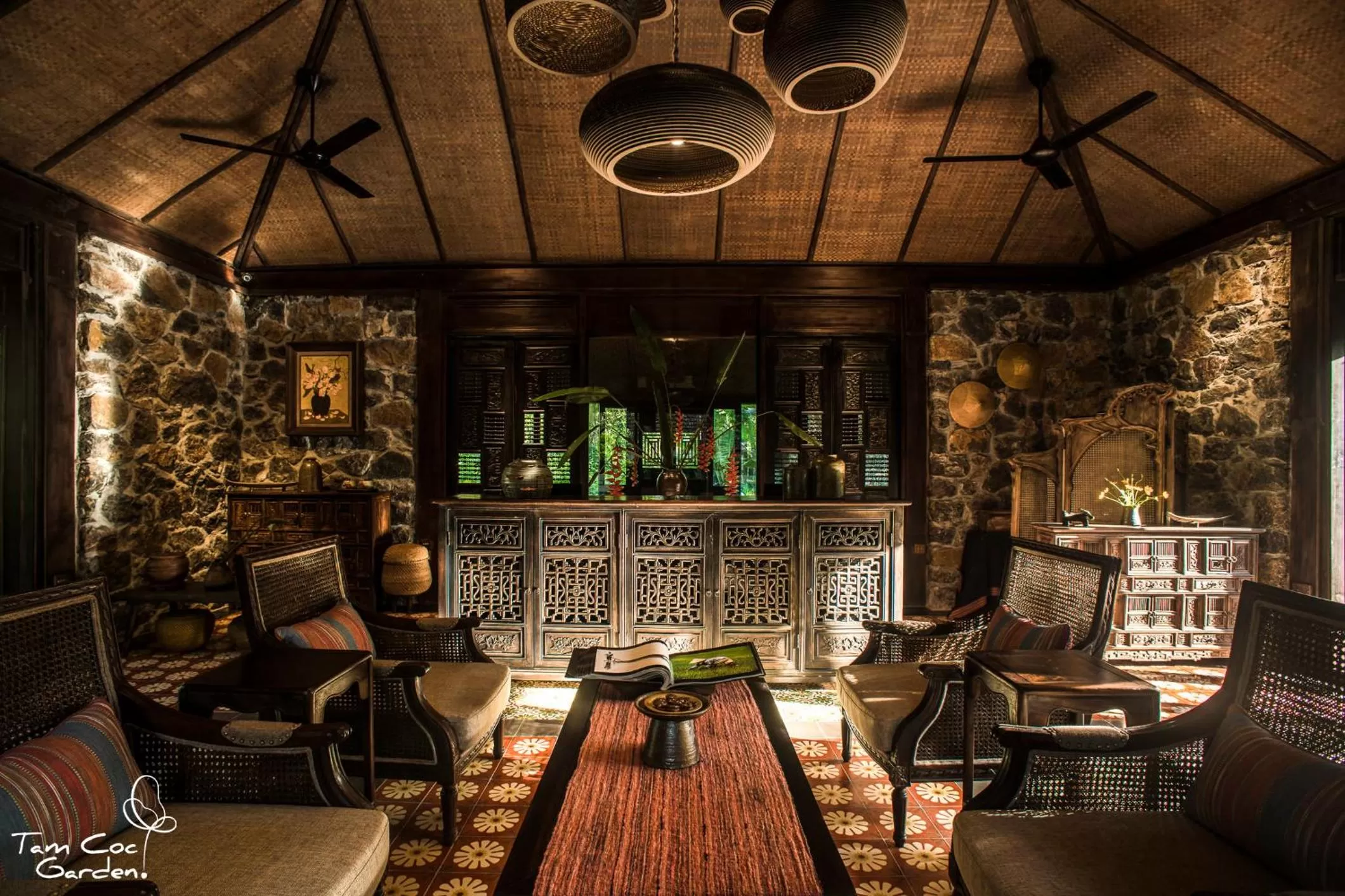 Lobby or reception in Tam Coc Garden Resort