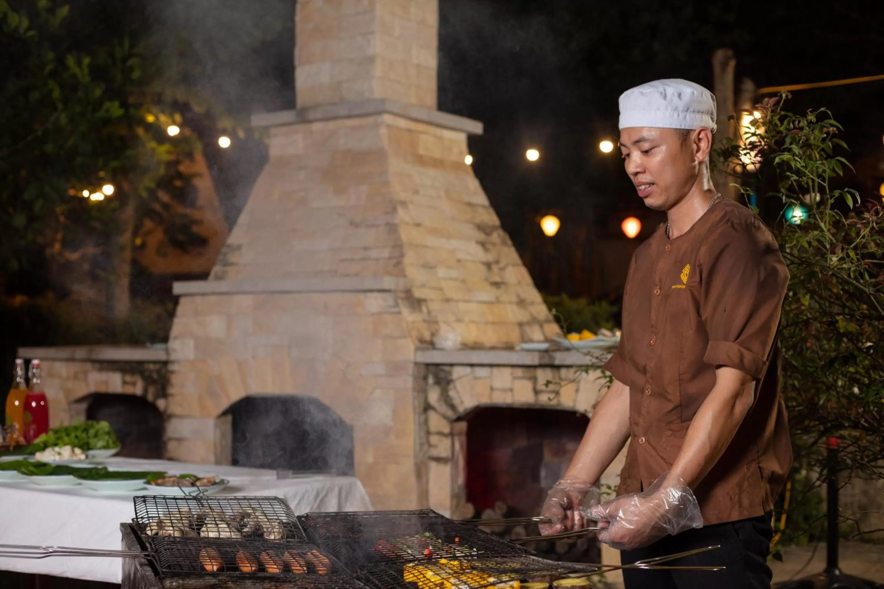 BBQ facilities in Bai Dinh Garden Resort & Spa