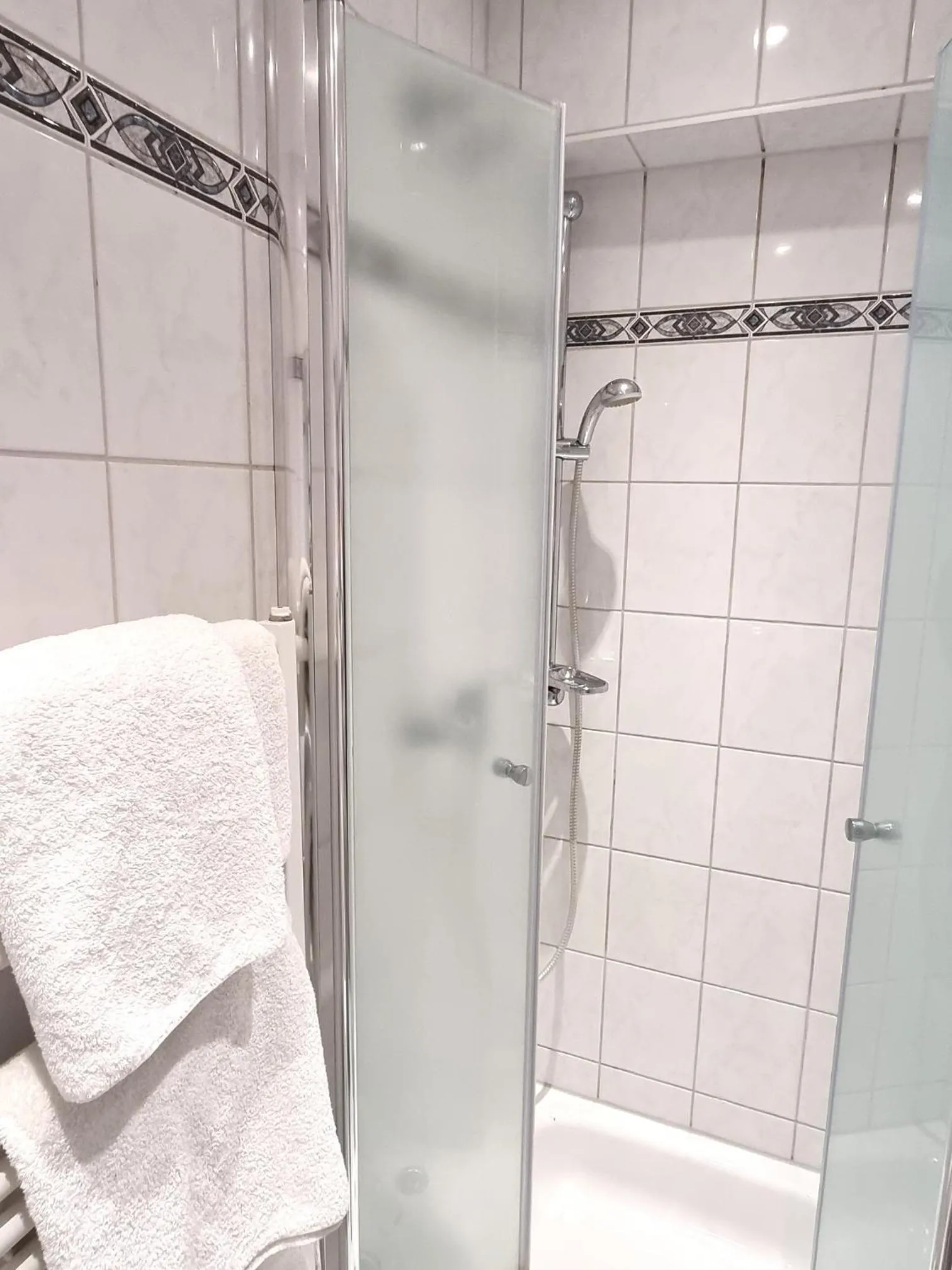 Shower in Adler Hotel Frankfurt