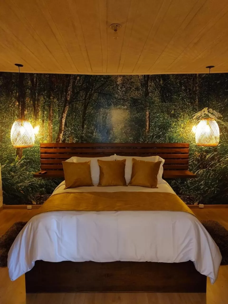 Bed in Hotel Vísperas