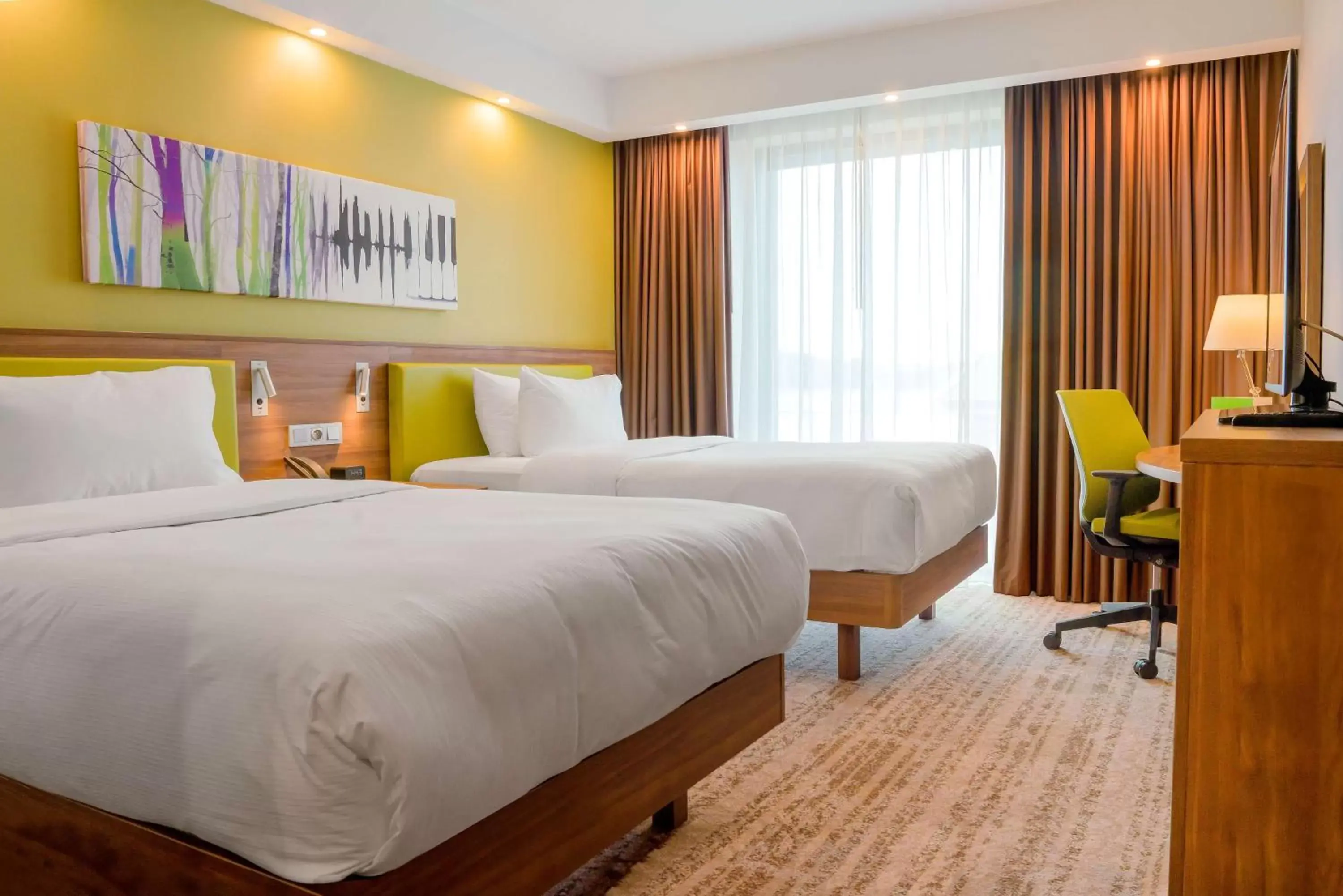 Twin Room in Hampton By Hilton Kalisz Twin Room in Hampton By Hilton Kalisz