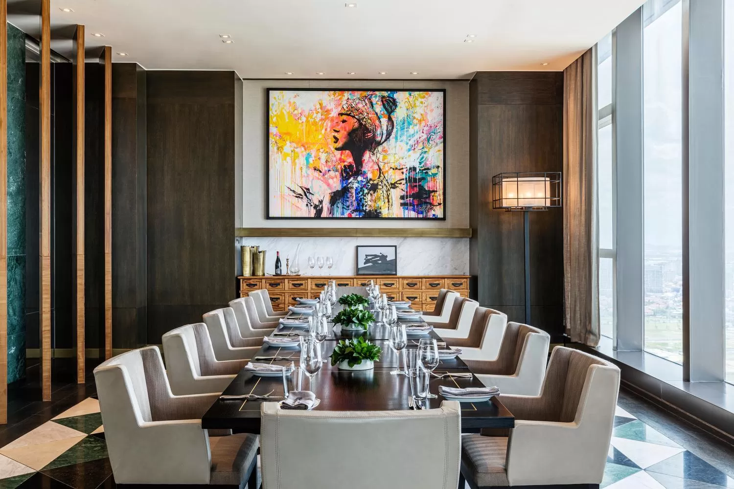 Restaurant/places to eat in Rosewood Phnom Penh