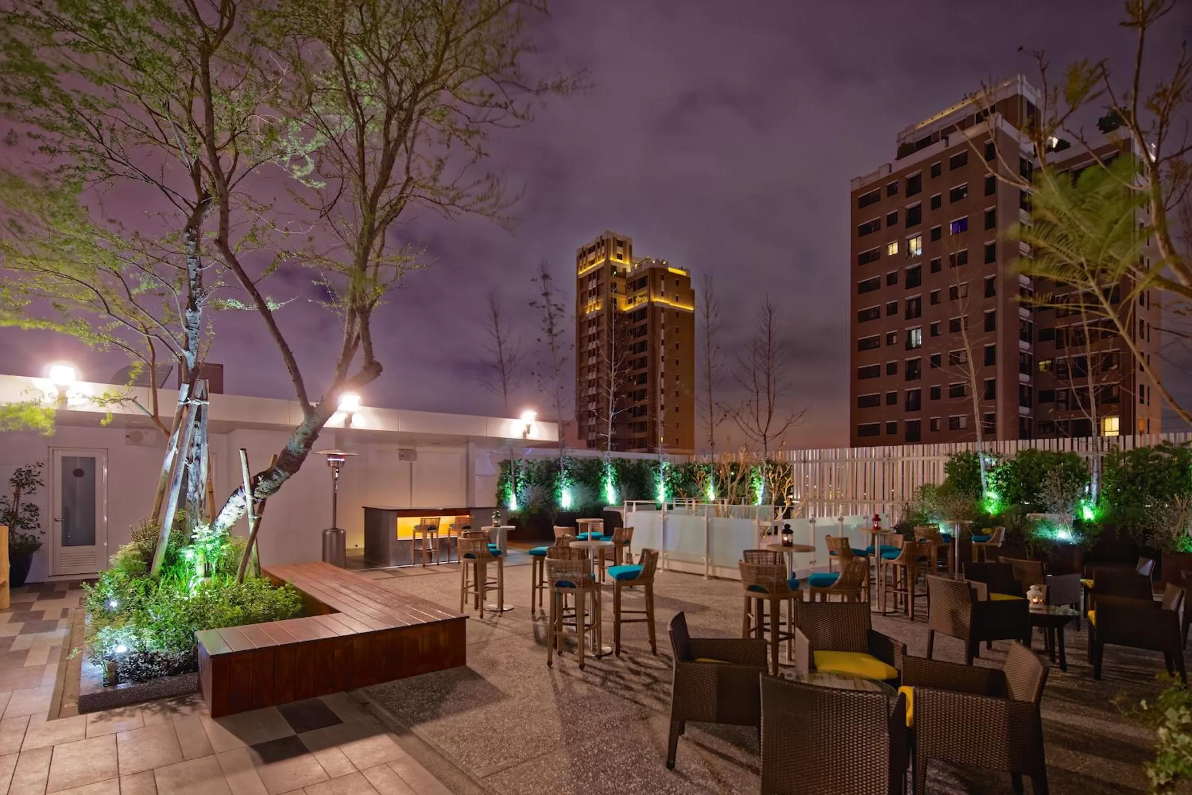 Garden in Hotel 7 Taichung