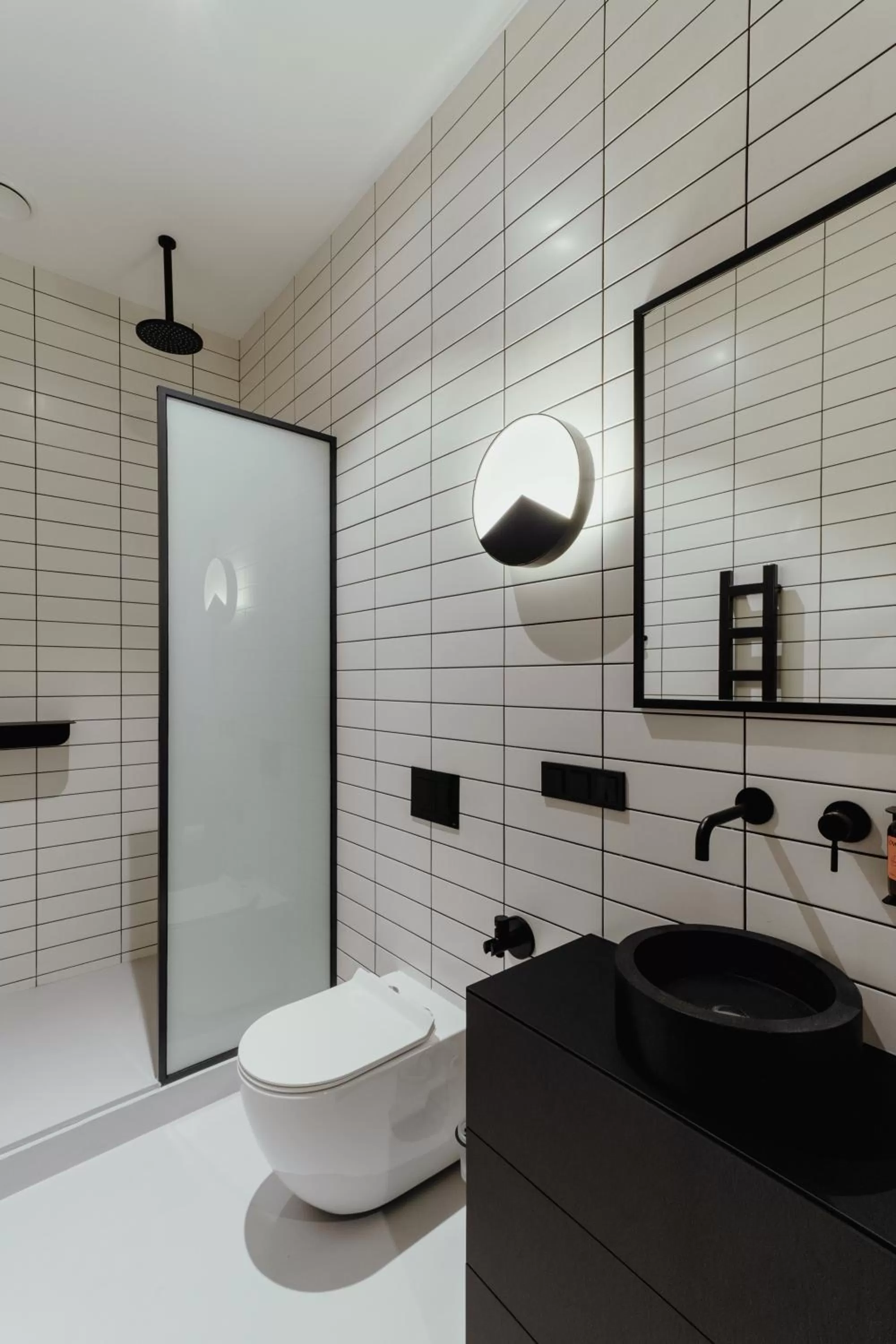 Decorative detail, Bathroom in Owntown Apart Hotel