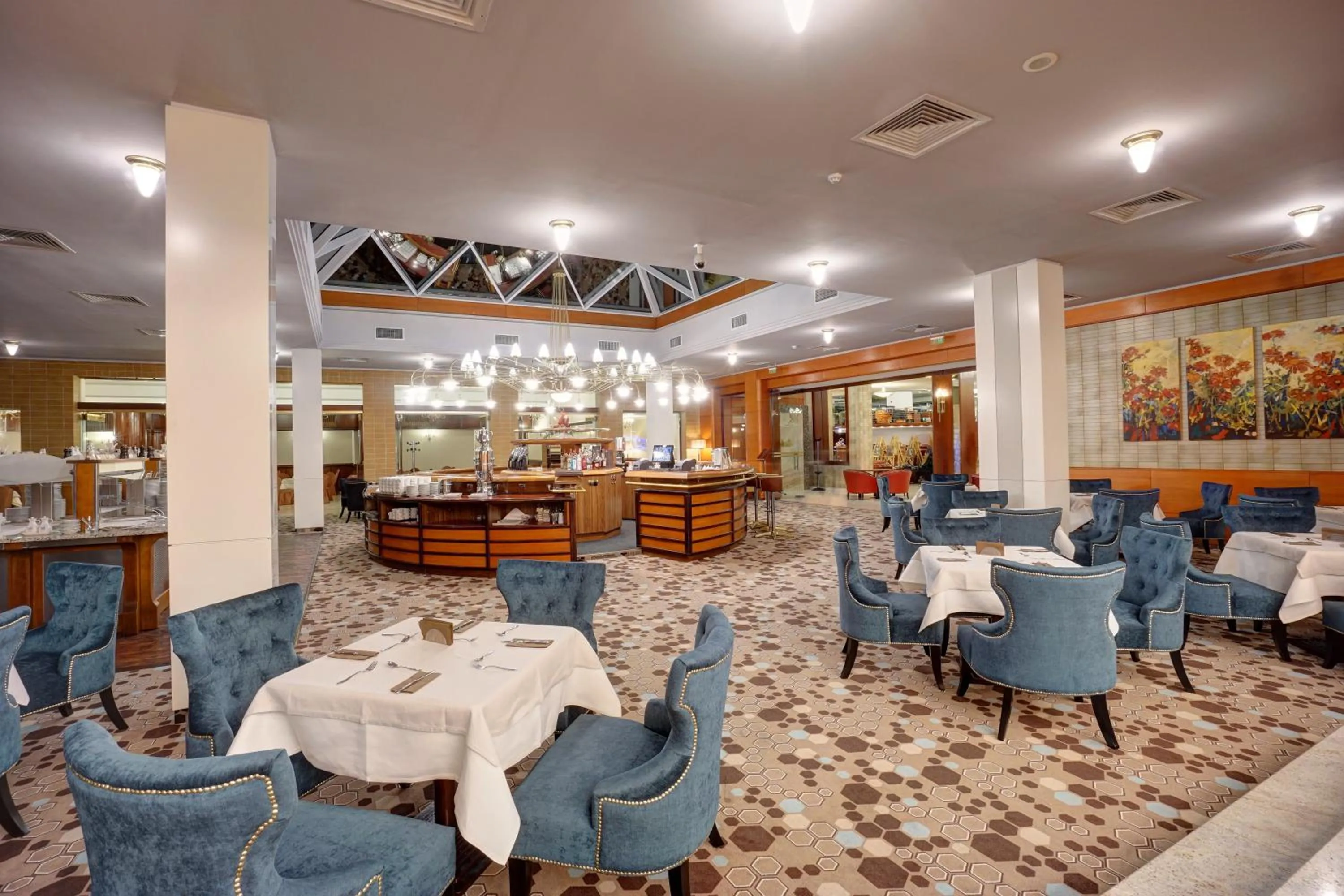 Restaurant/places to eat in Hotel Aro Palace
