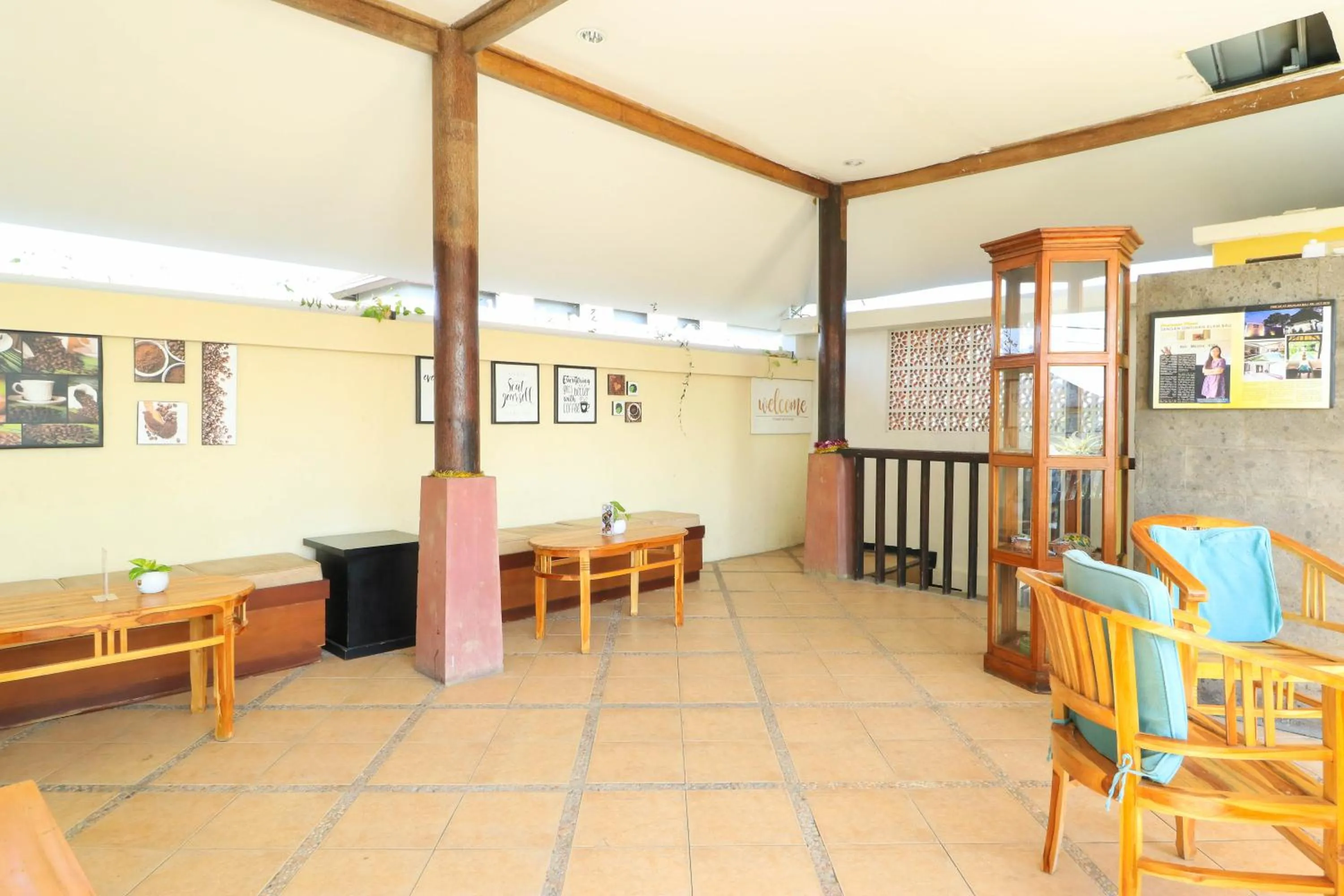 Lobby or reception in Bali Merita Villa