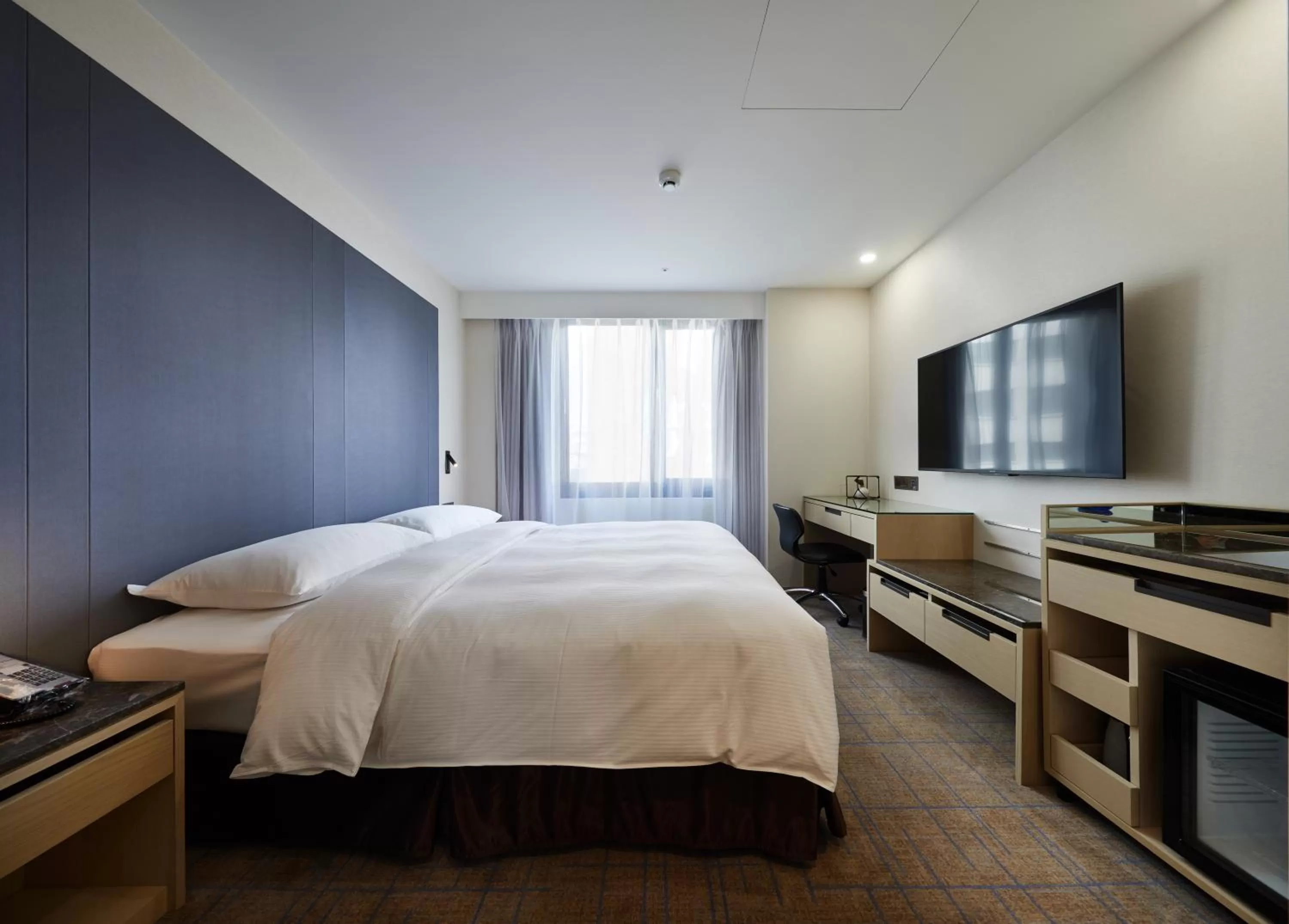 Photo of the whole room, Bed in K Hotels Taipei Linsen