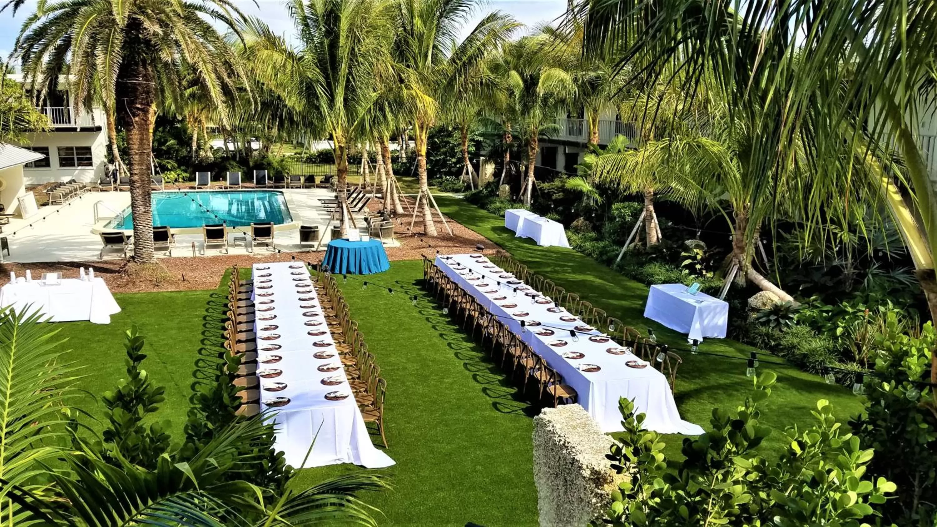 Bird's eye view in Bali Hai Beachfront Resort and Spa