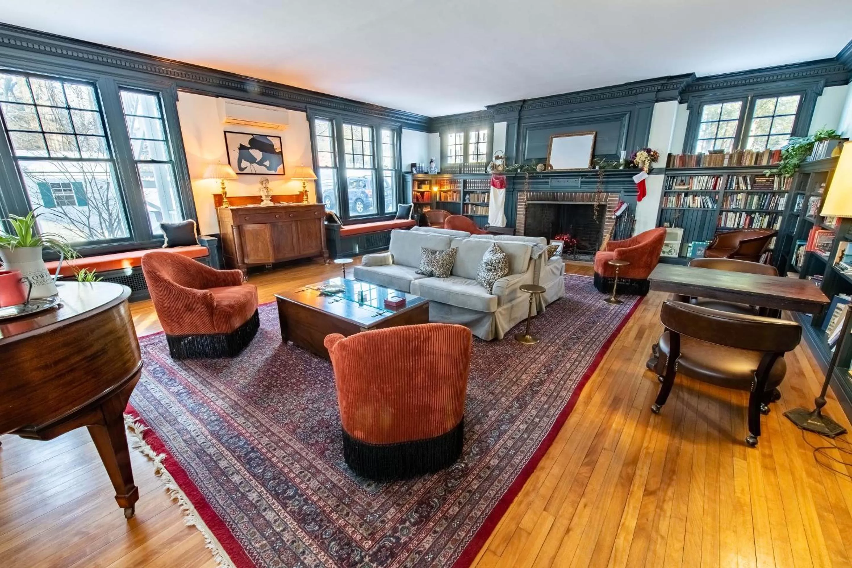 Seating area in The Dewey by The Lenox Collection