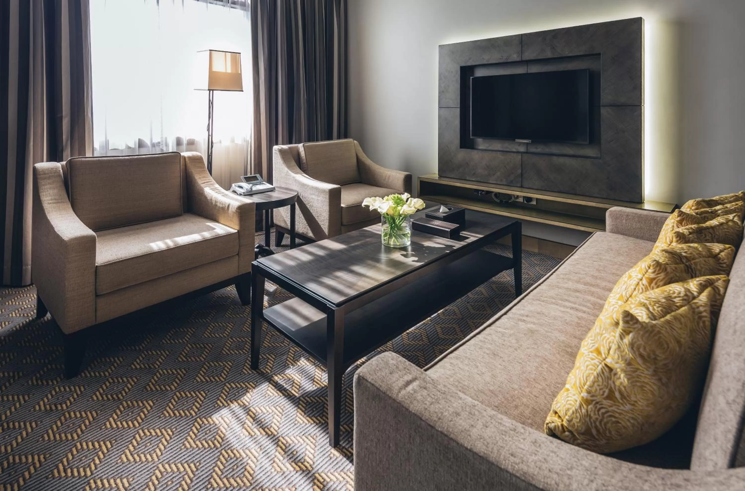 Living room in Ayla Bawadi Hotel & Mall