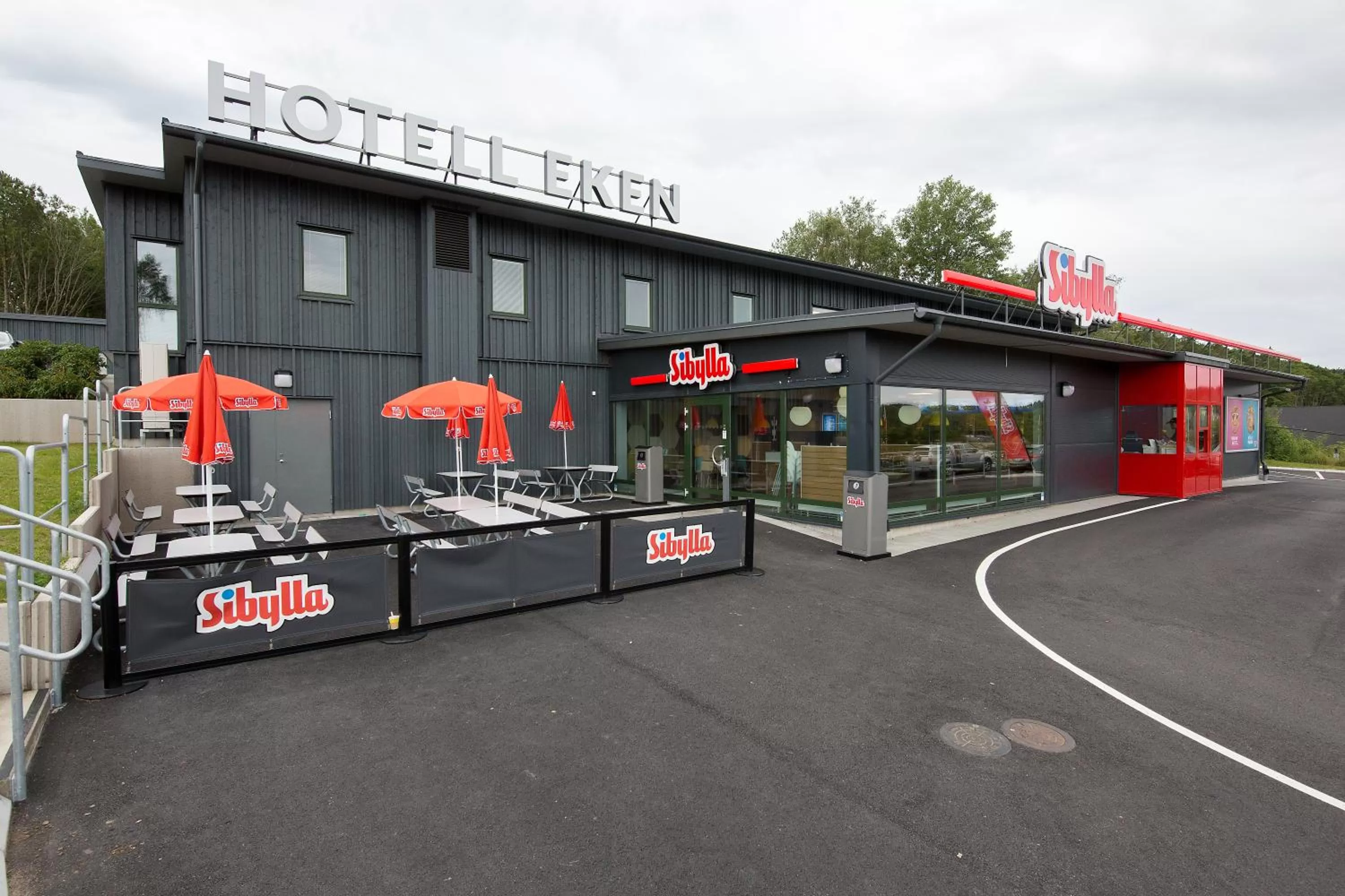 Property building in Hotell Eken Mölndal