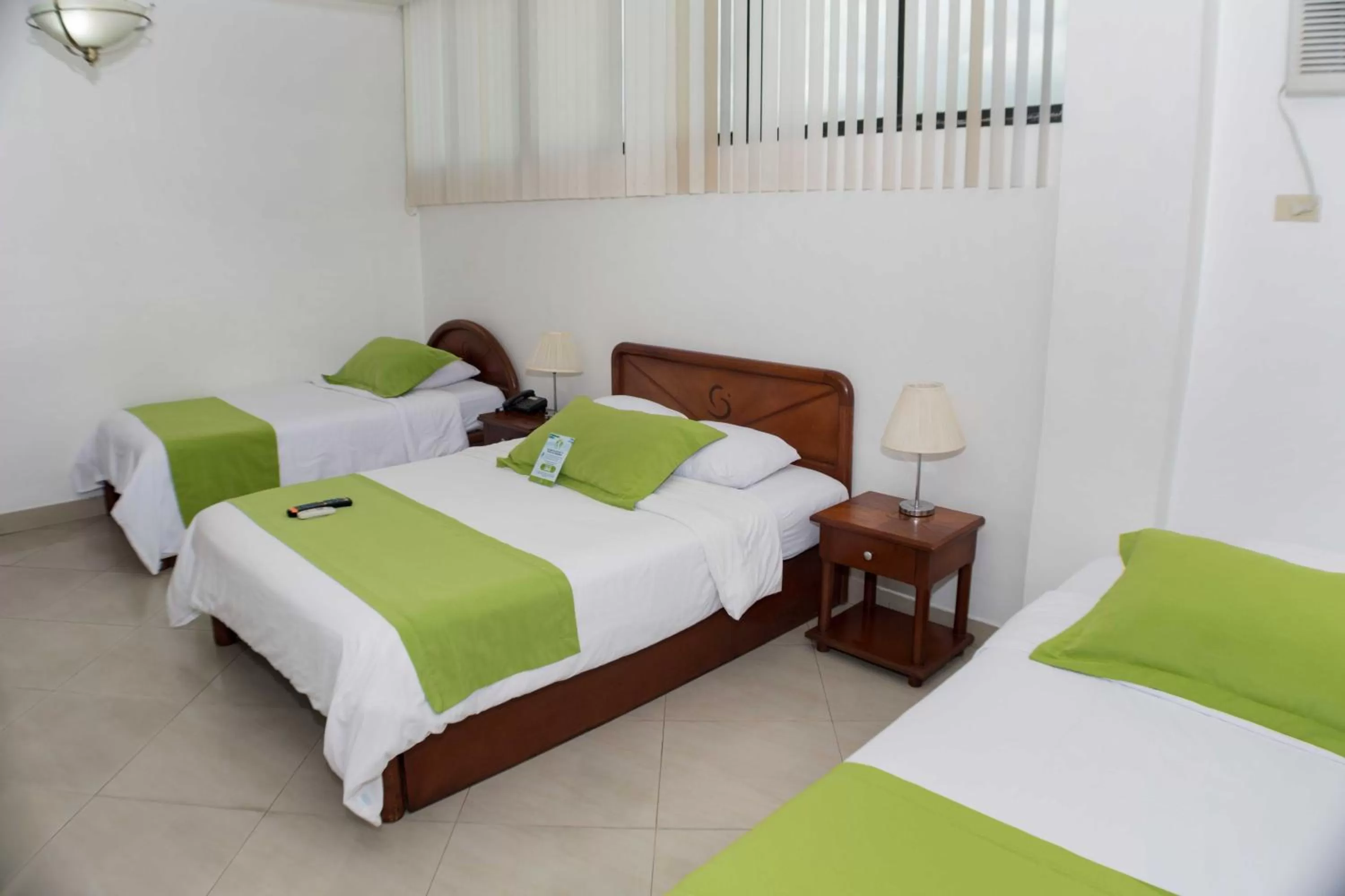 Bed in Hotel Castell