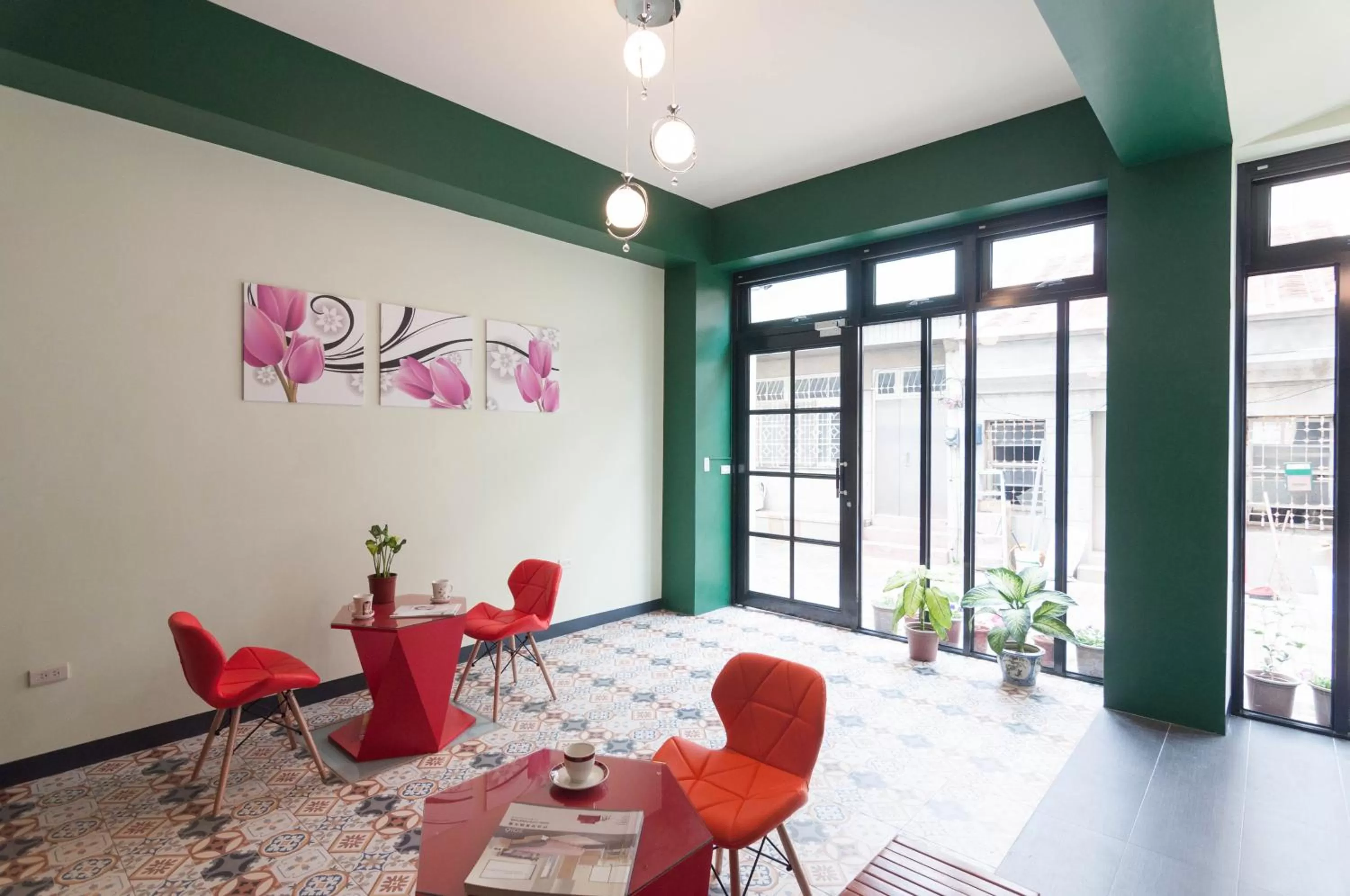 Lobby or reception in Zhizhu Homestay