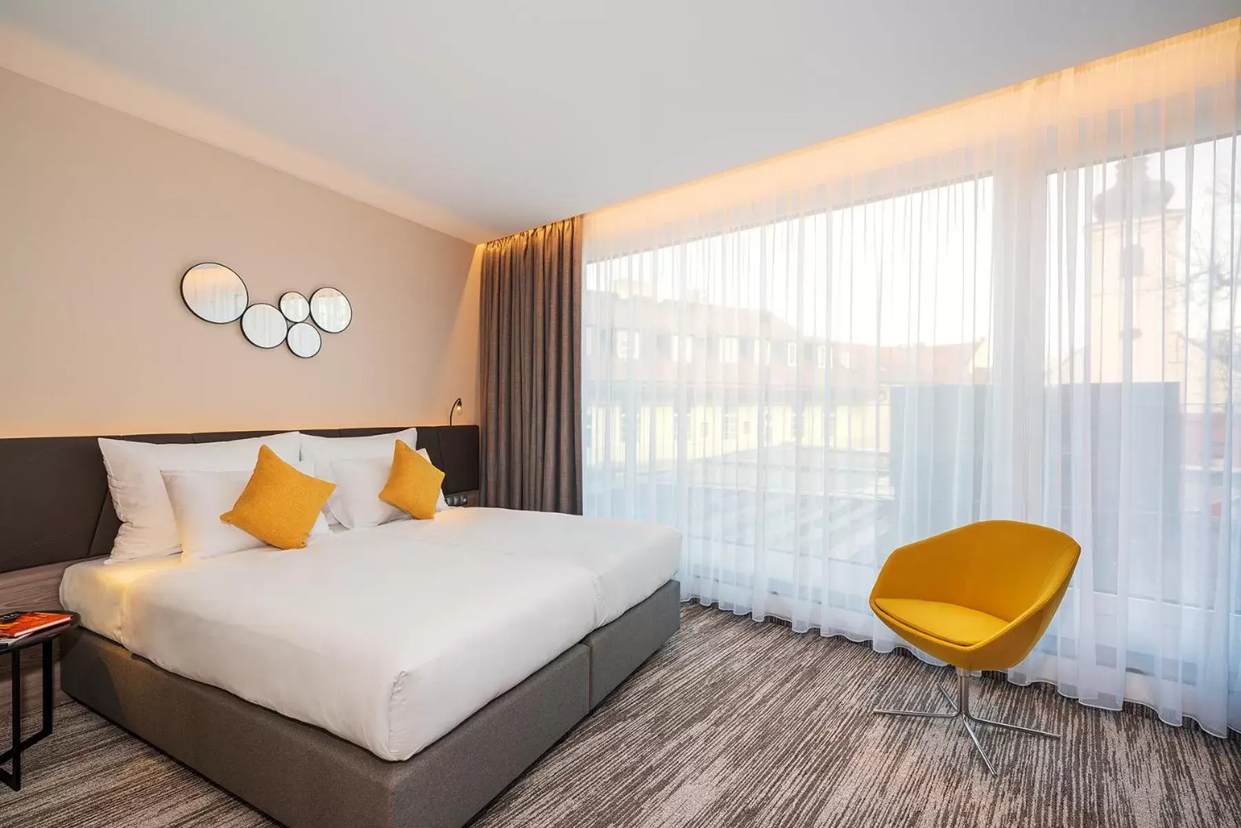 Double or Twin Room with Terrace in Hotel CUBE Prague Double or Twin Room with Terrace in Hotel CUBE Prague