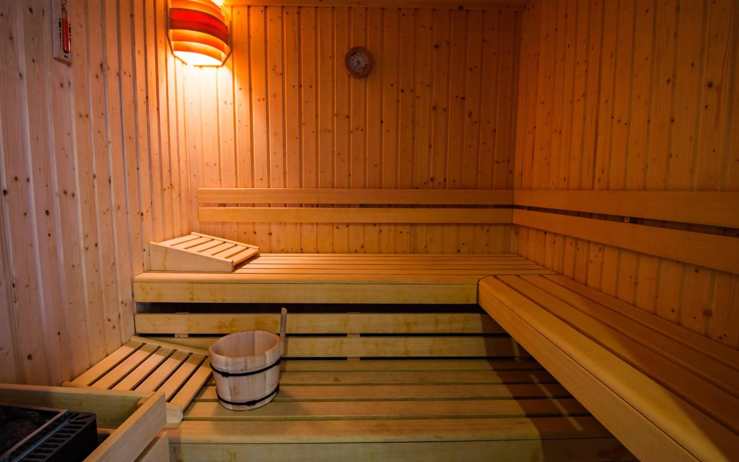 Sauna in Lagrange Vacances Les Patios Eugénie
