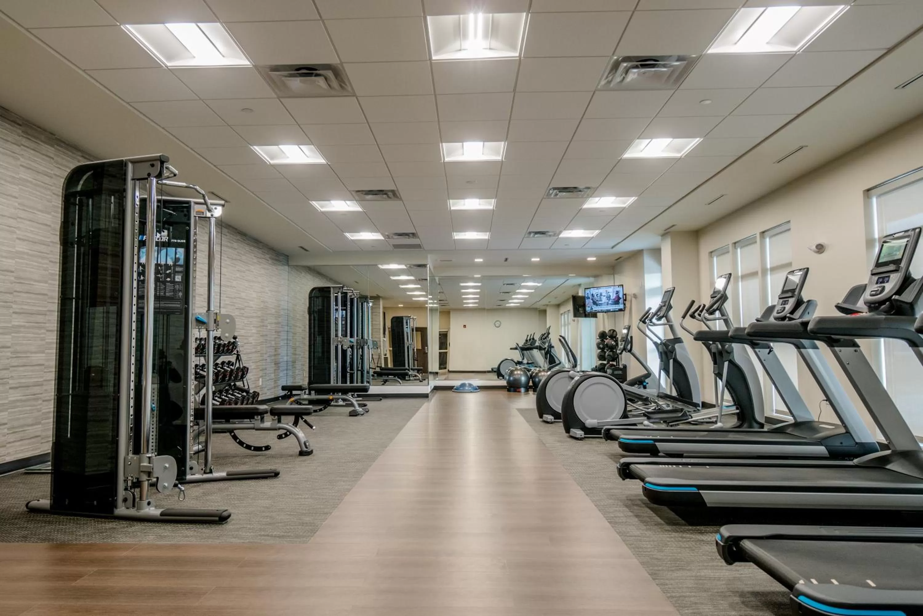 Fitness centre/facilities in Courtyard by Marriott Fargo