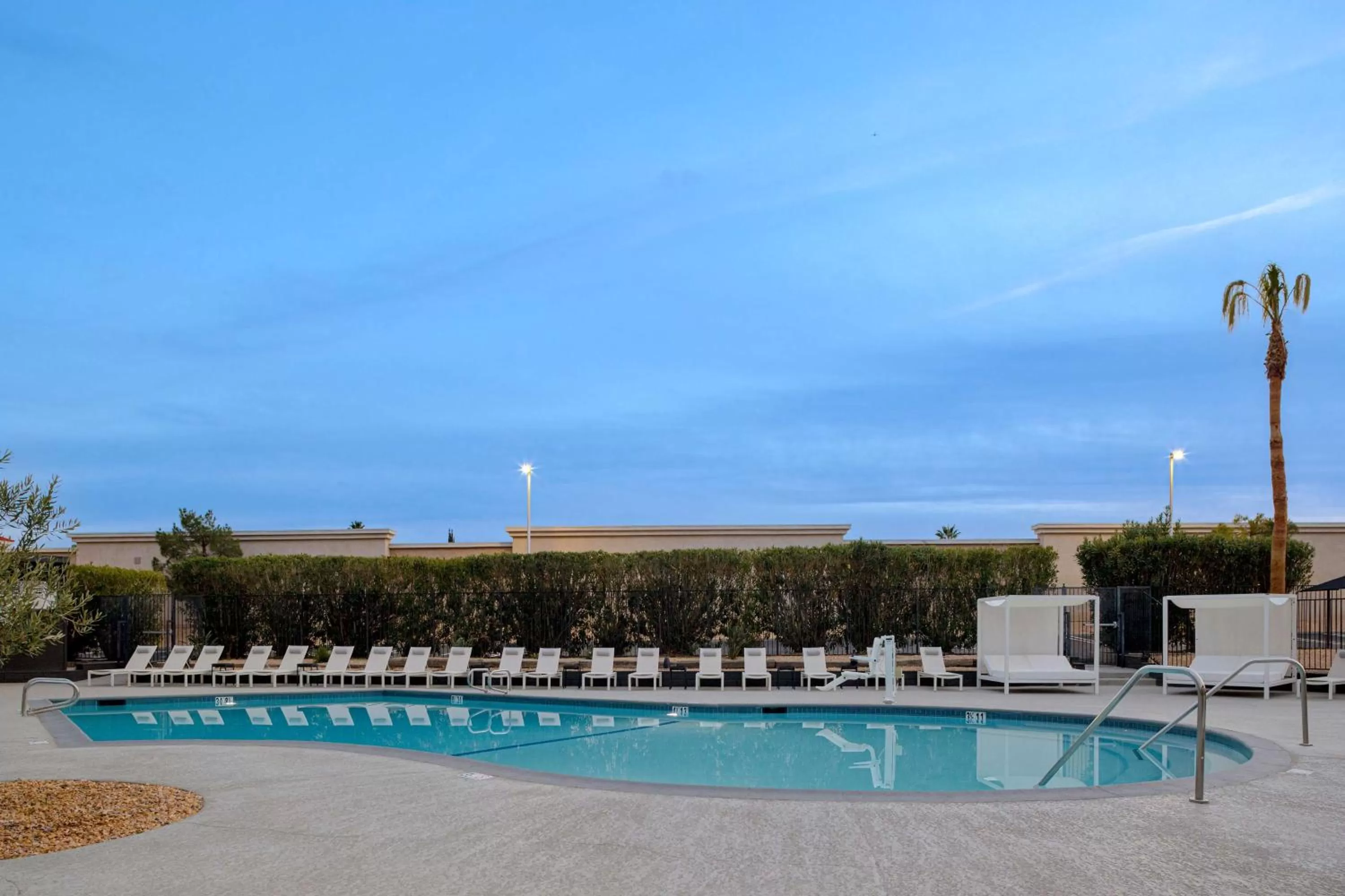 Pool view in Doubletree By Hilton Palmdale, Ca