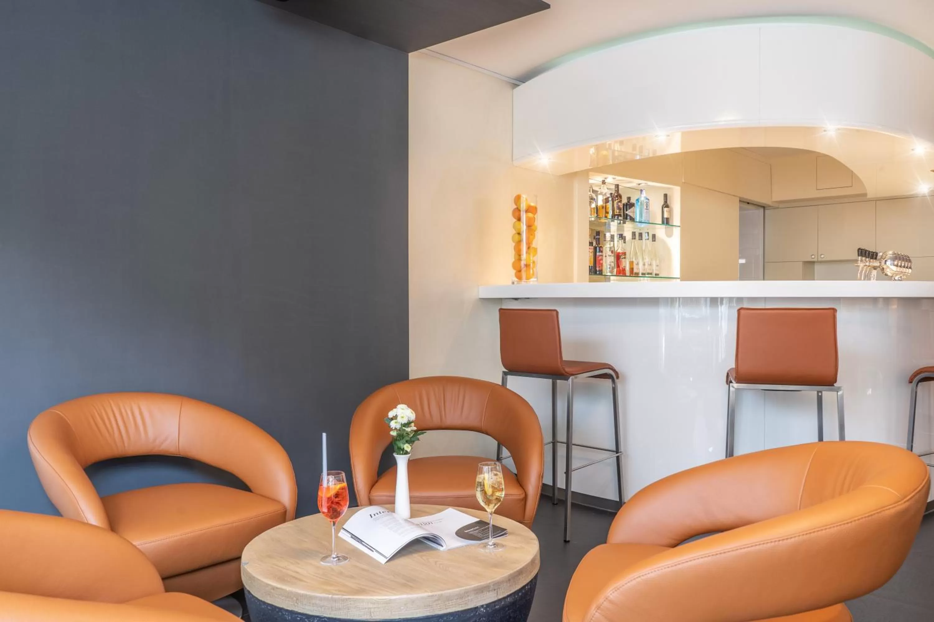 Lounge or bar in Galerie Hotel