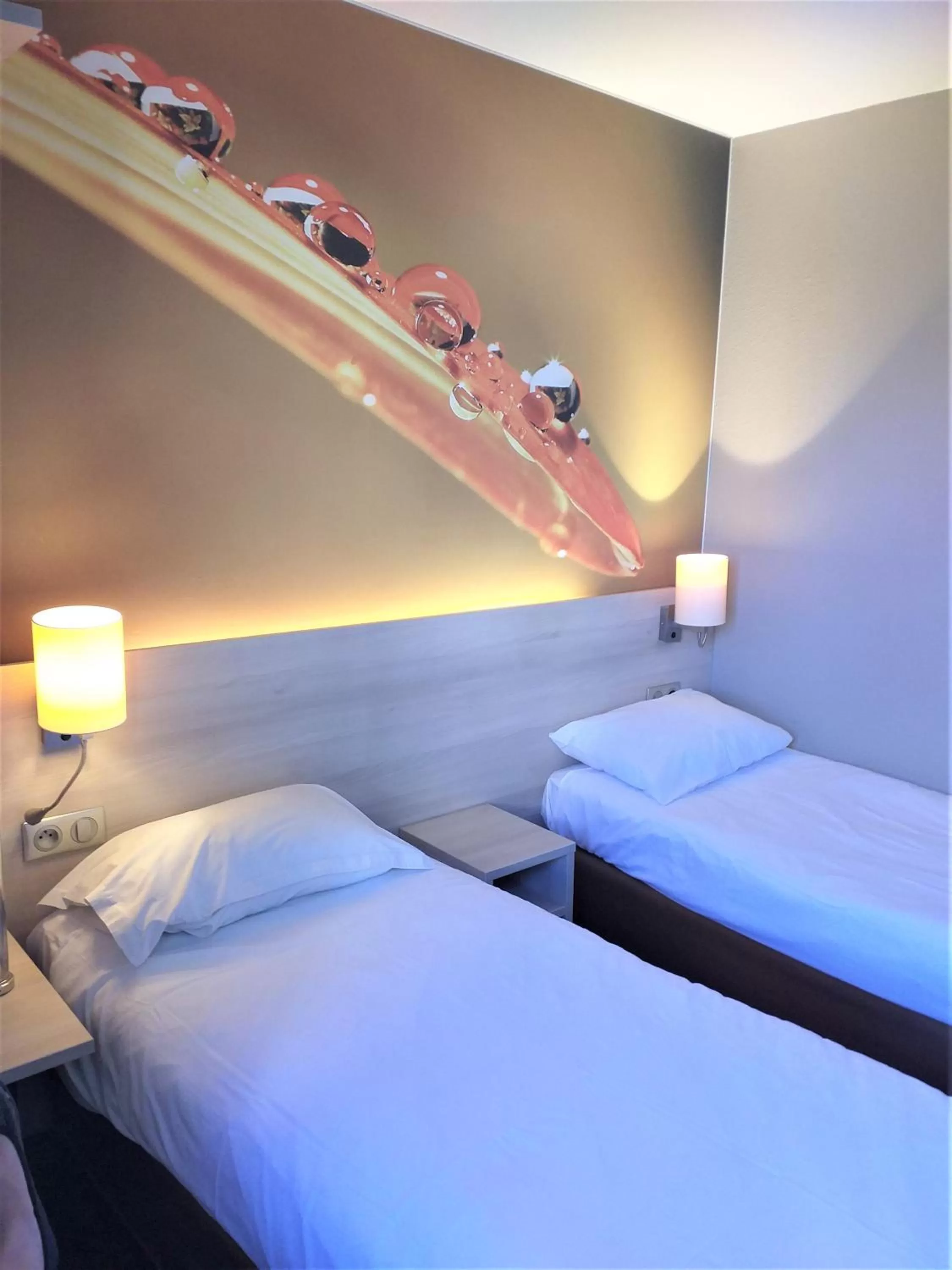 Twin Room in Brit Hotel Essentiel de Granville