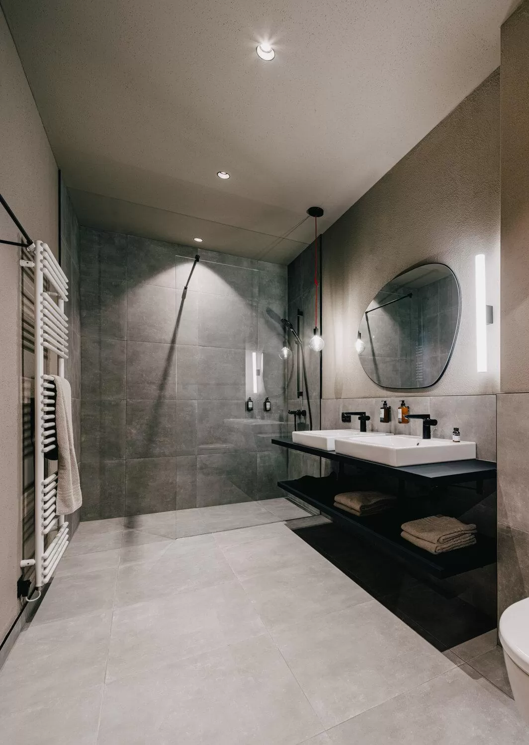 Shower in das bleibt Alpine Suites